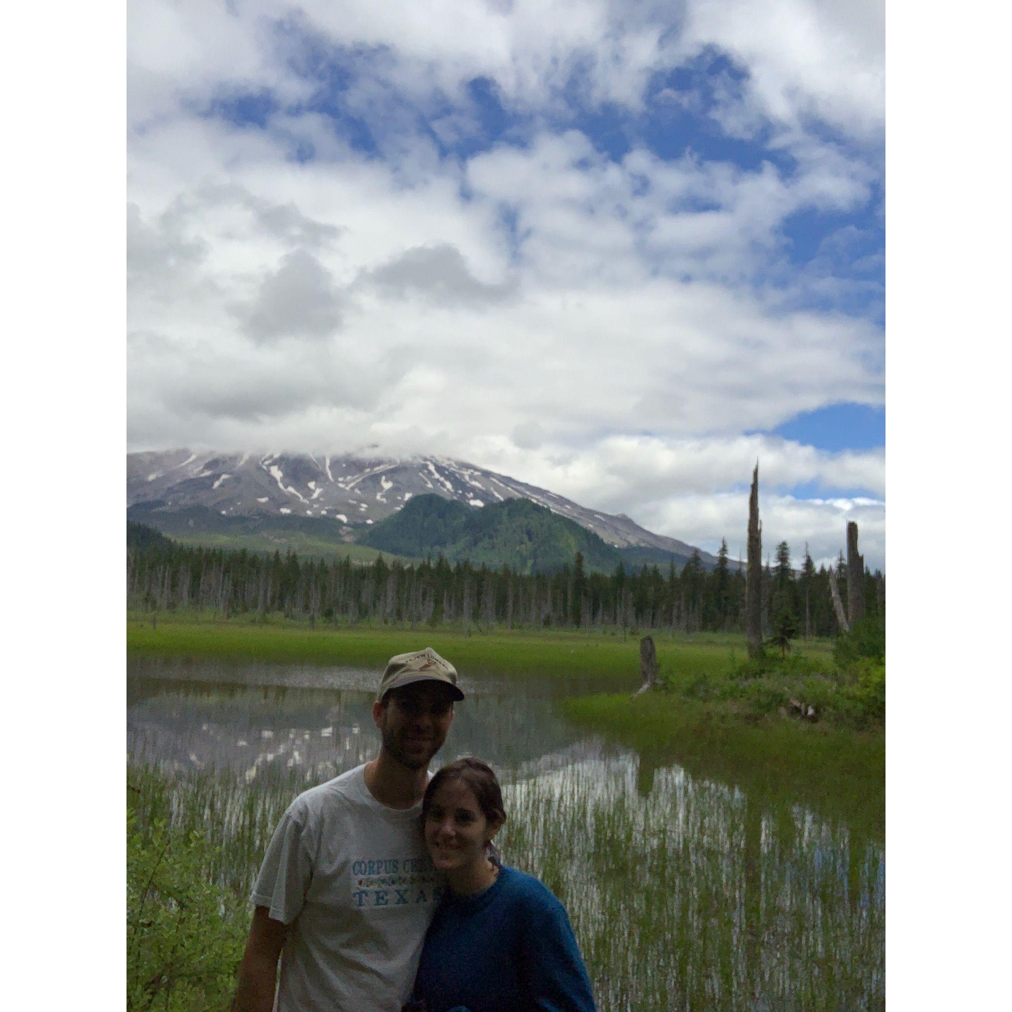 We finally found the volcano - here it is!