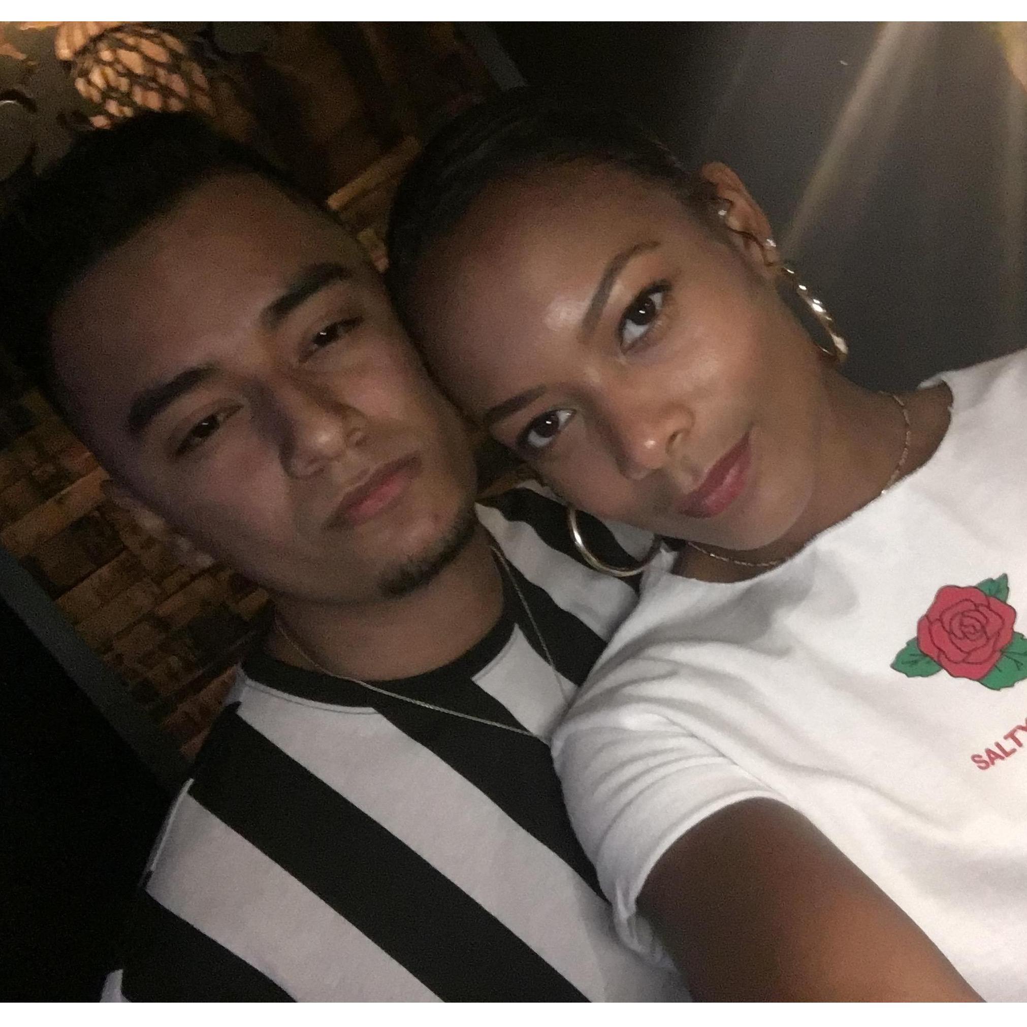 Our first concert together. We saw Drake!