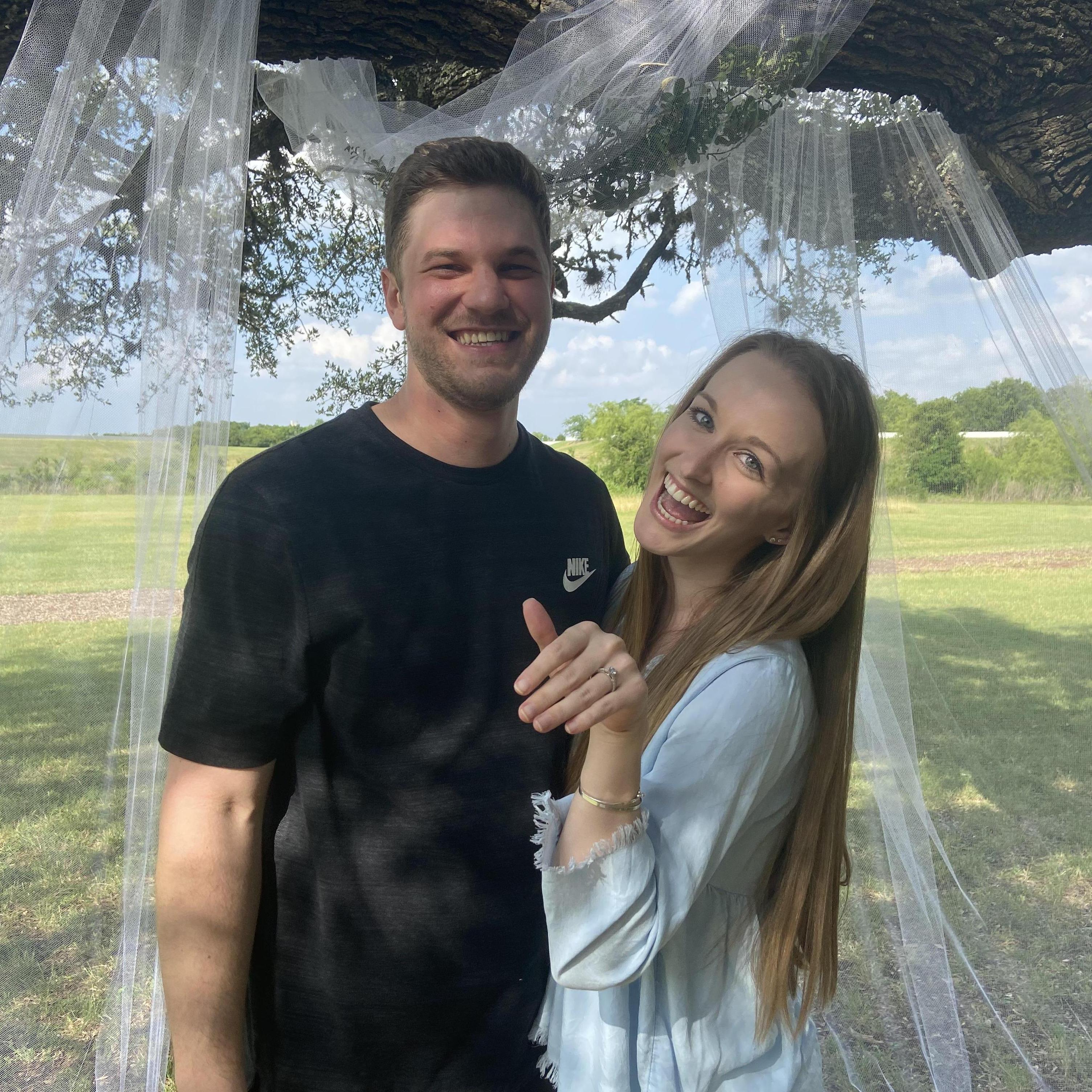 We are ENGAGED! May 22, 2020