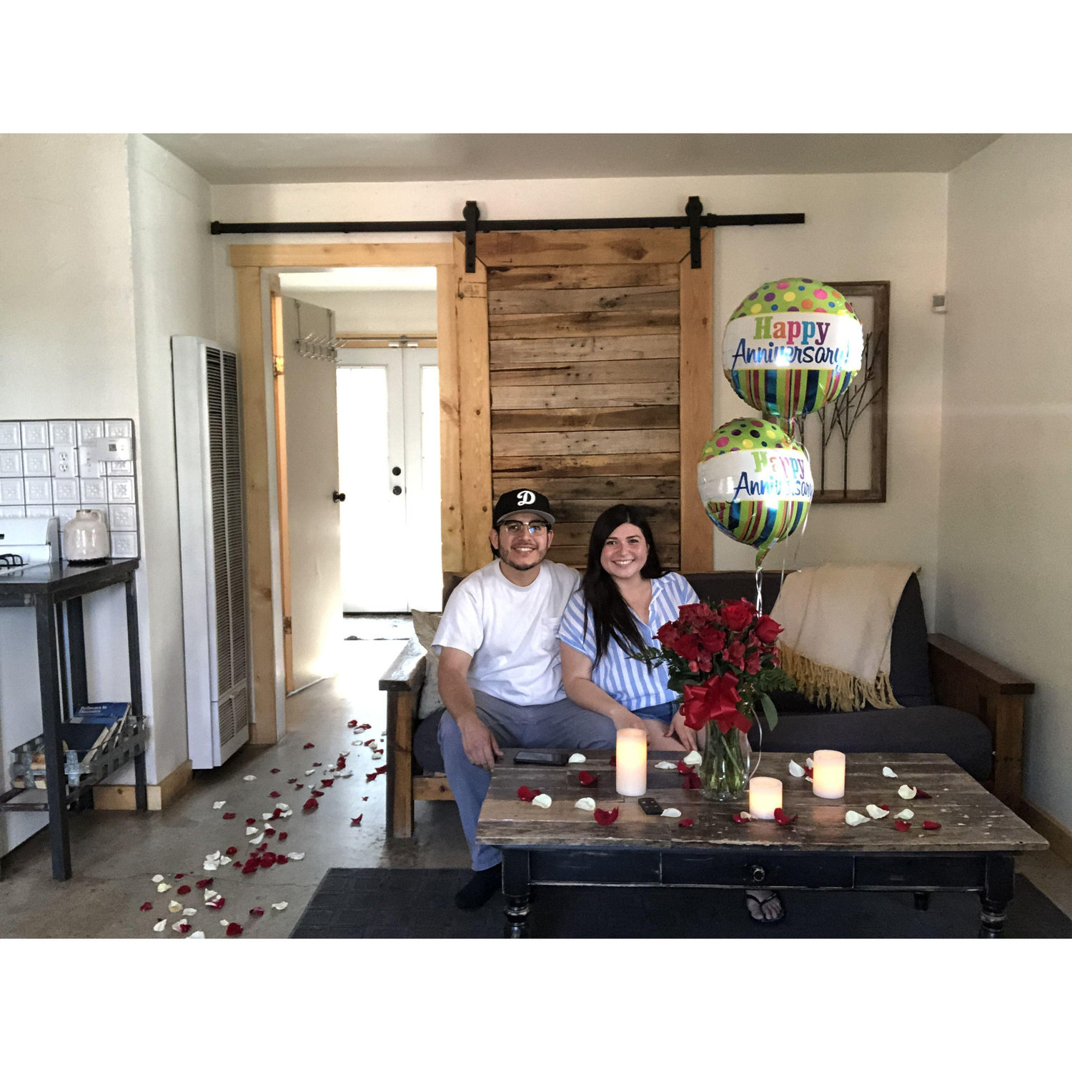 In 2020 and because of the pandemic we celebrated our 3rd year anniversary together in Big Bear
