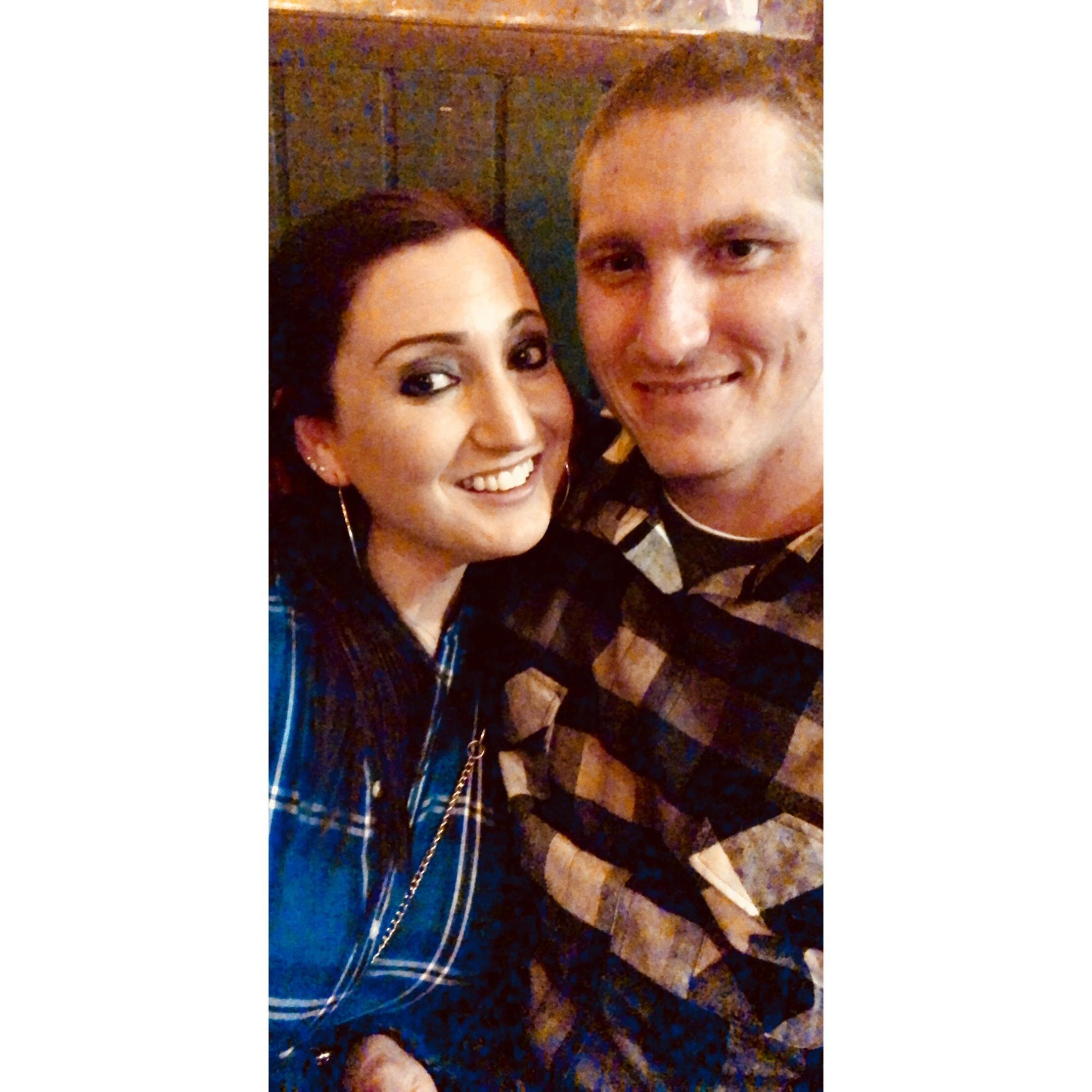 Our first picture together.
