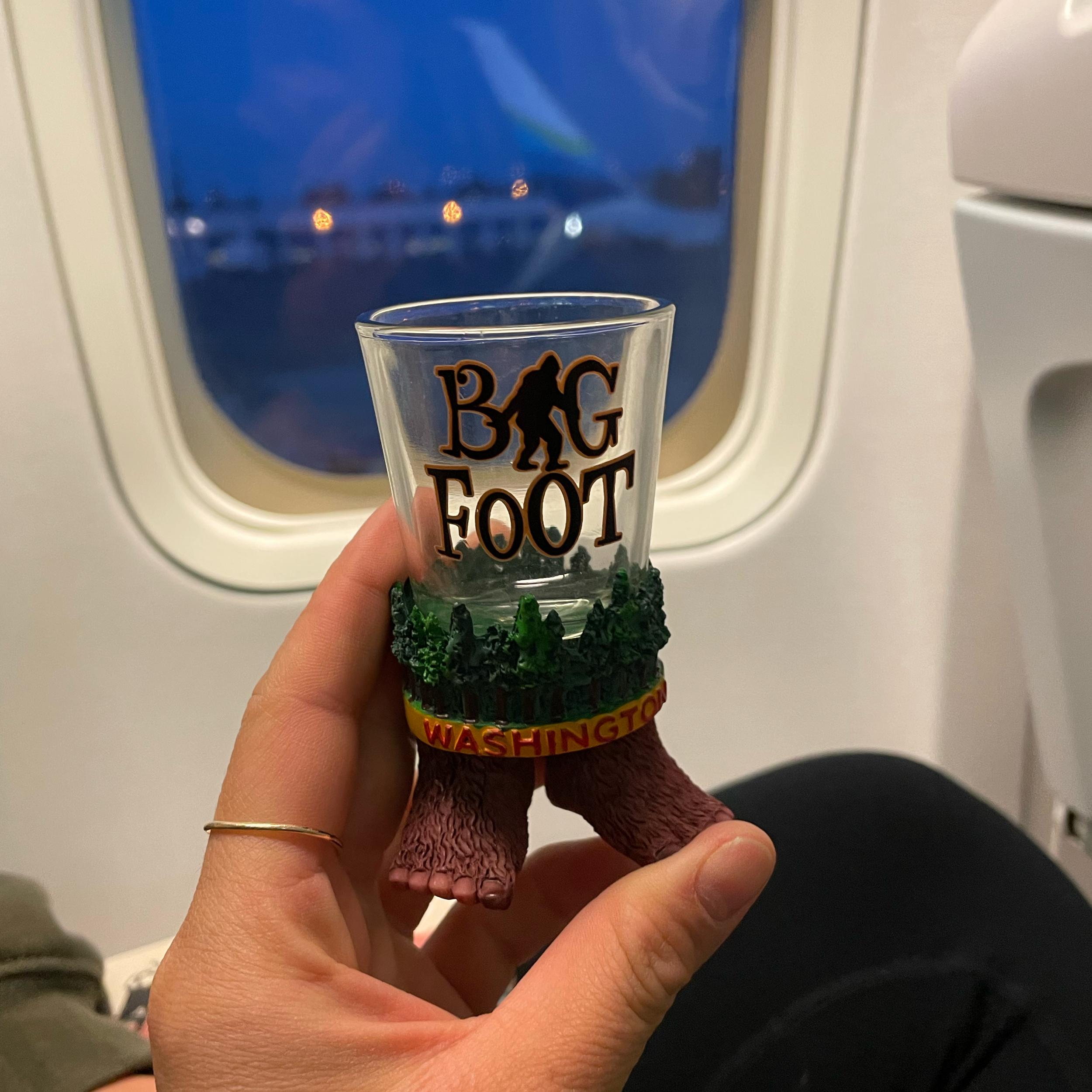 Tacky shot glass souvenirs for Haylie's tacky shot glass collection