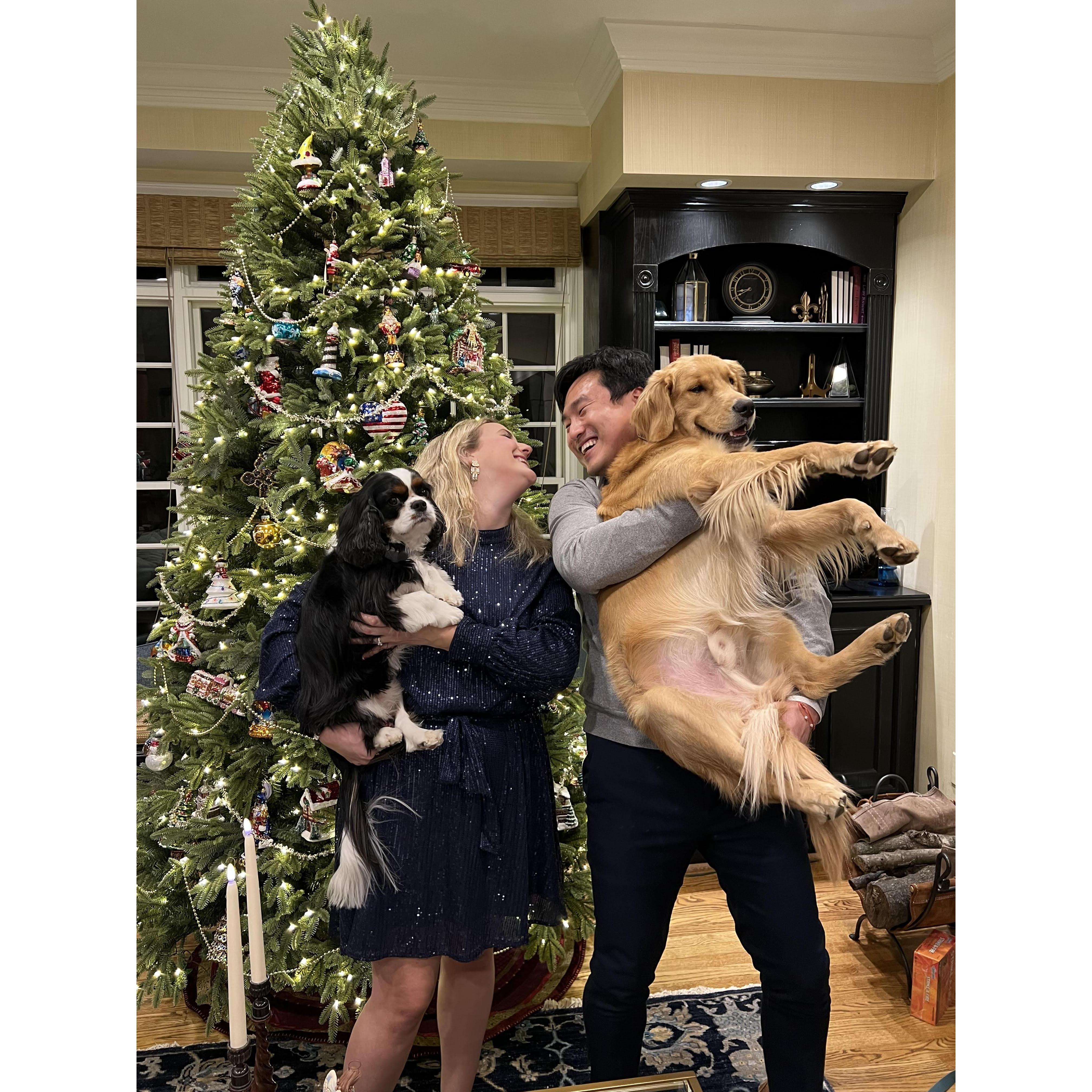 Not to mention spending holidays with our family