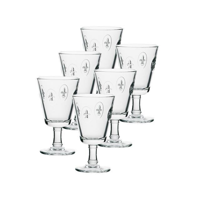 La Rochere Fleur De Lys 8.5-ounce Stemmed Glass, Set of 6