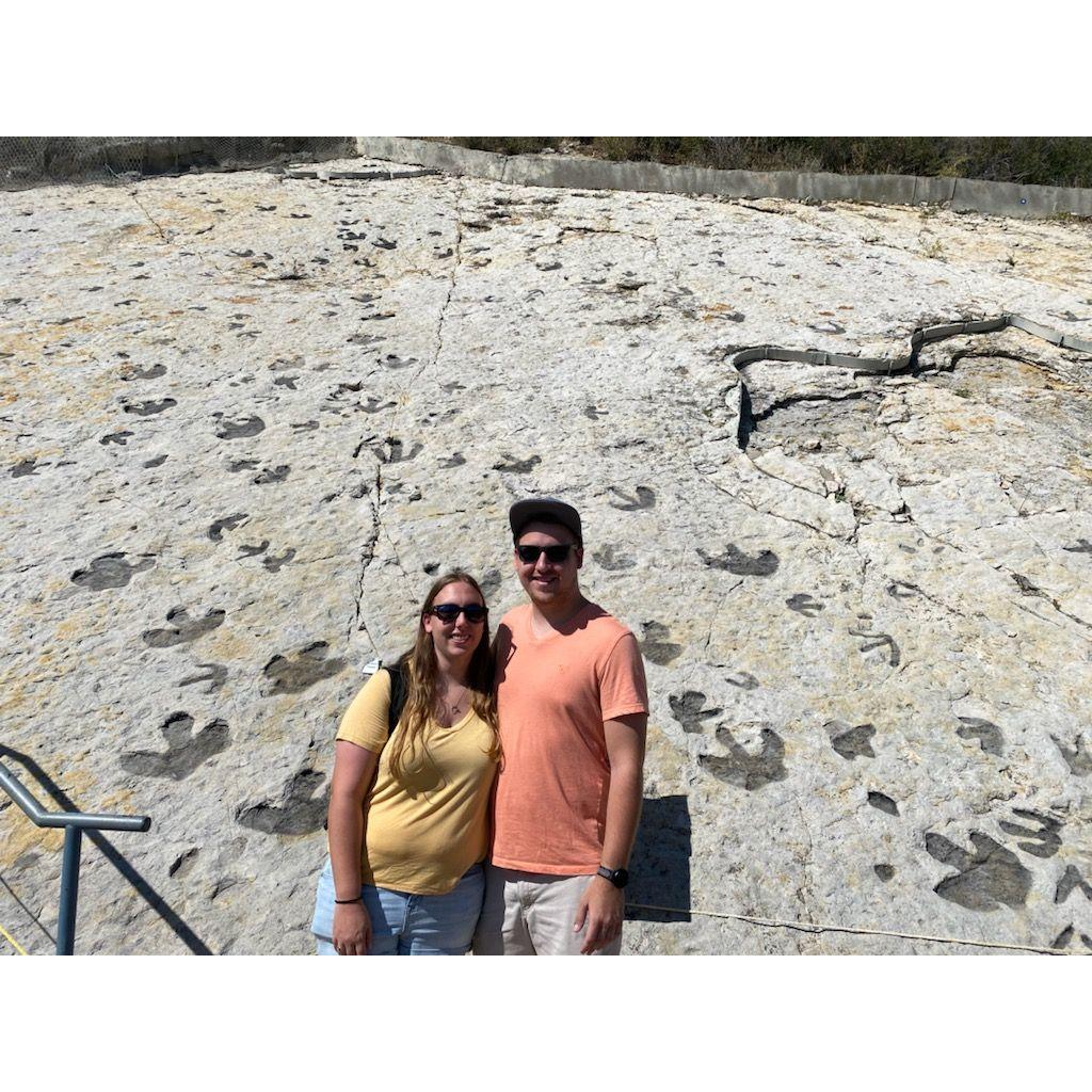 Exploring Colorado State Fossil Park while on a trip out there