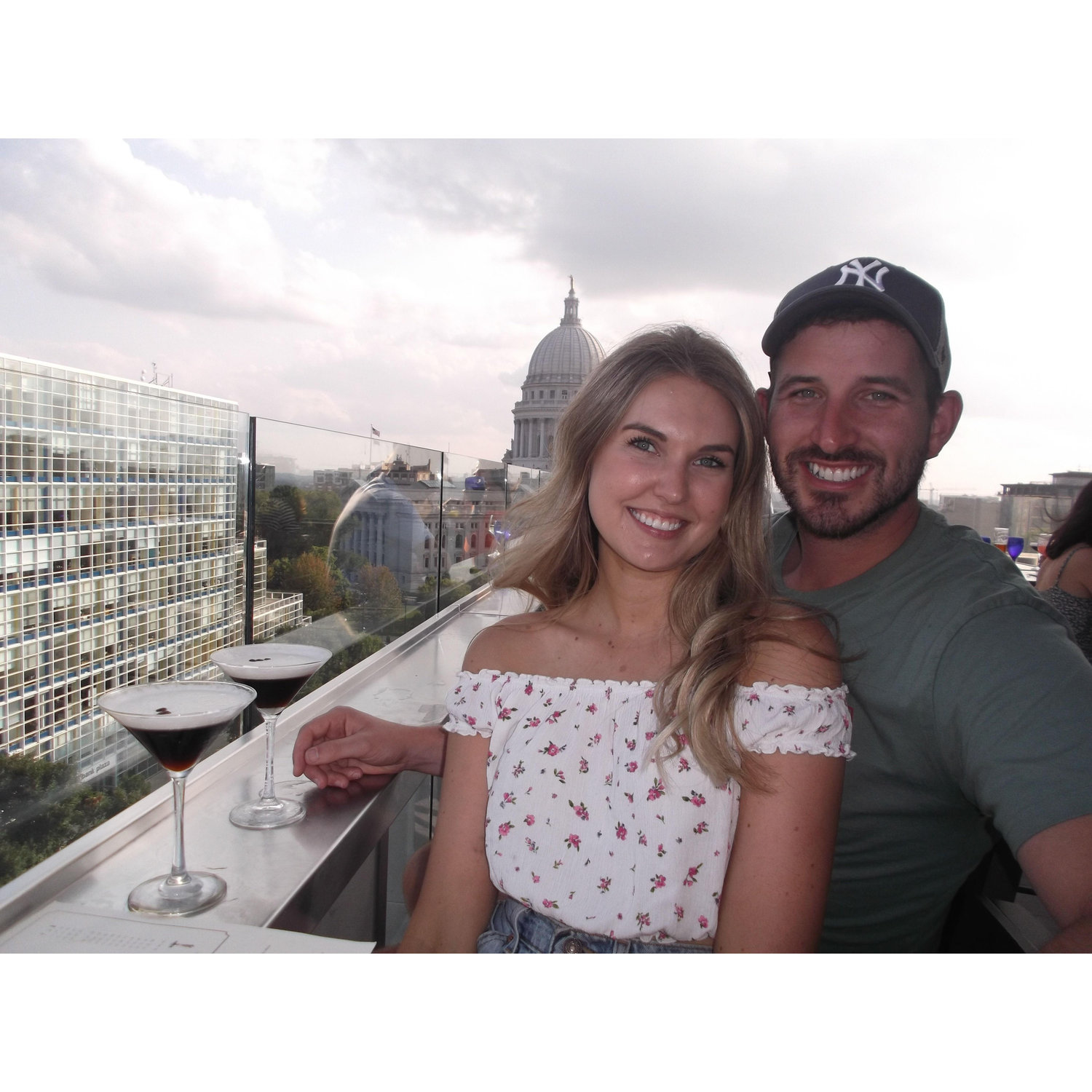 Our first date spot - Eno Vino. Madison, WI