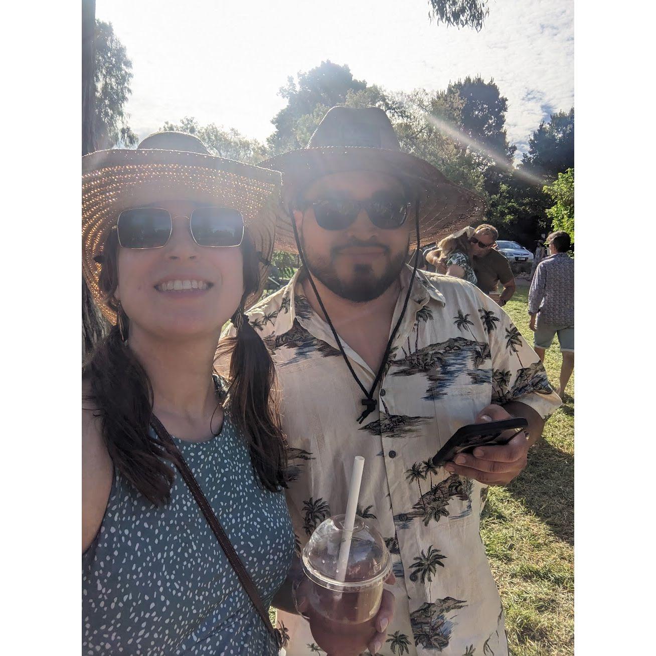 Us at the WOMAd Music Festival in South Australia, Day 3!