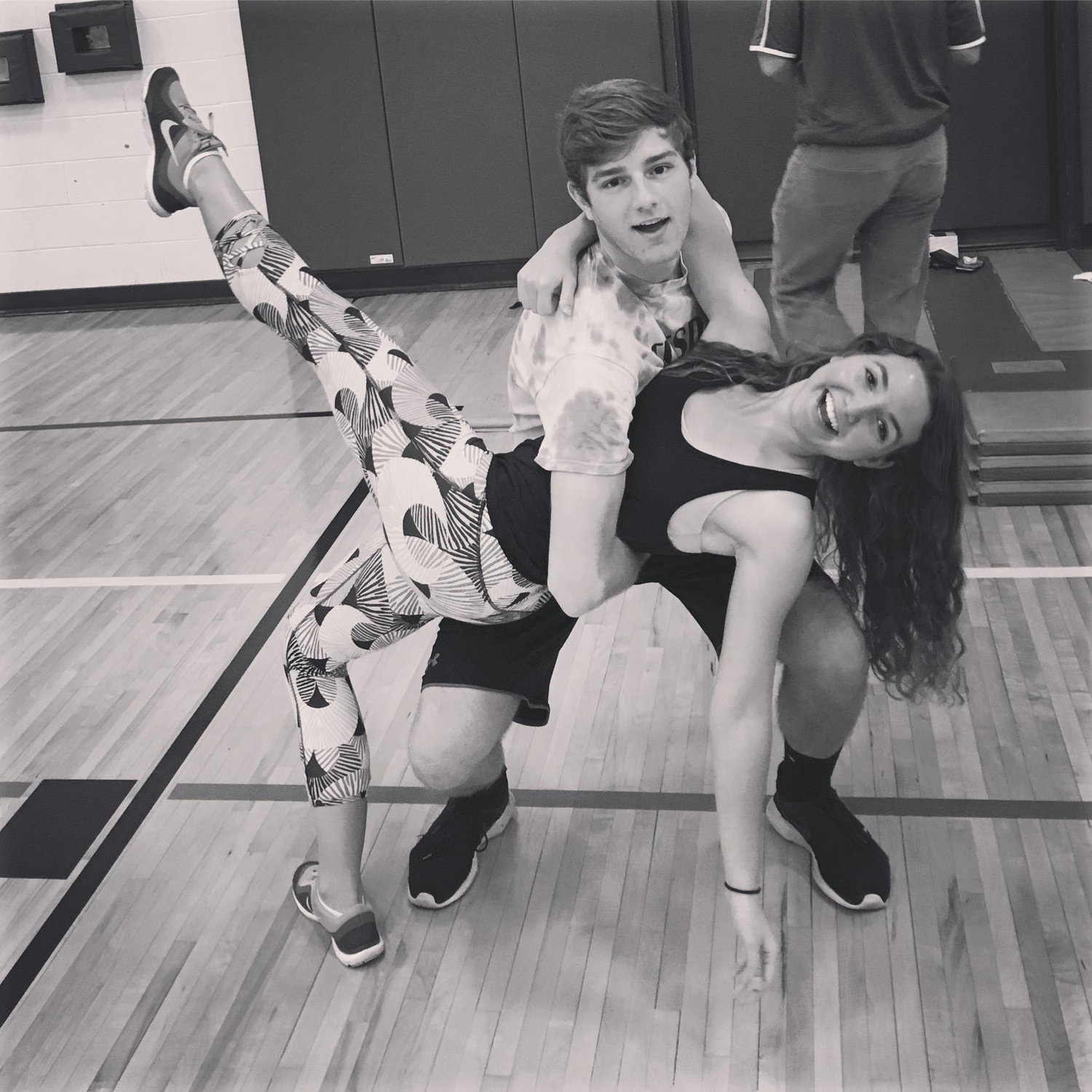 Justin and Mattie took a ballroom dancing class their senior year at Miami!