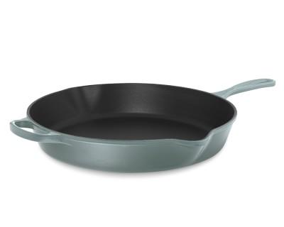 Le Creuset Signature Enameled Cast Iron Deep Skillet, 13", Ocean