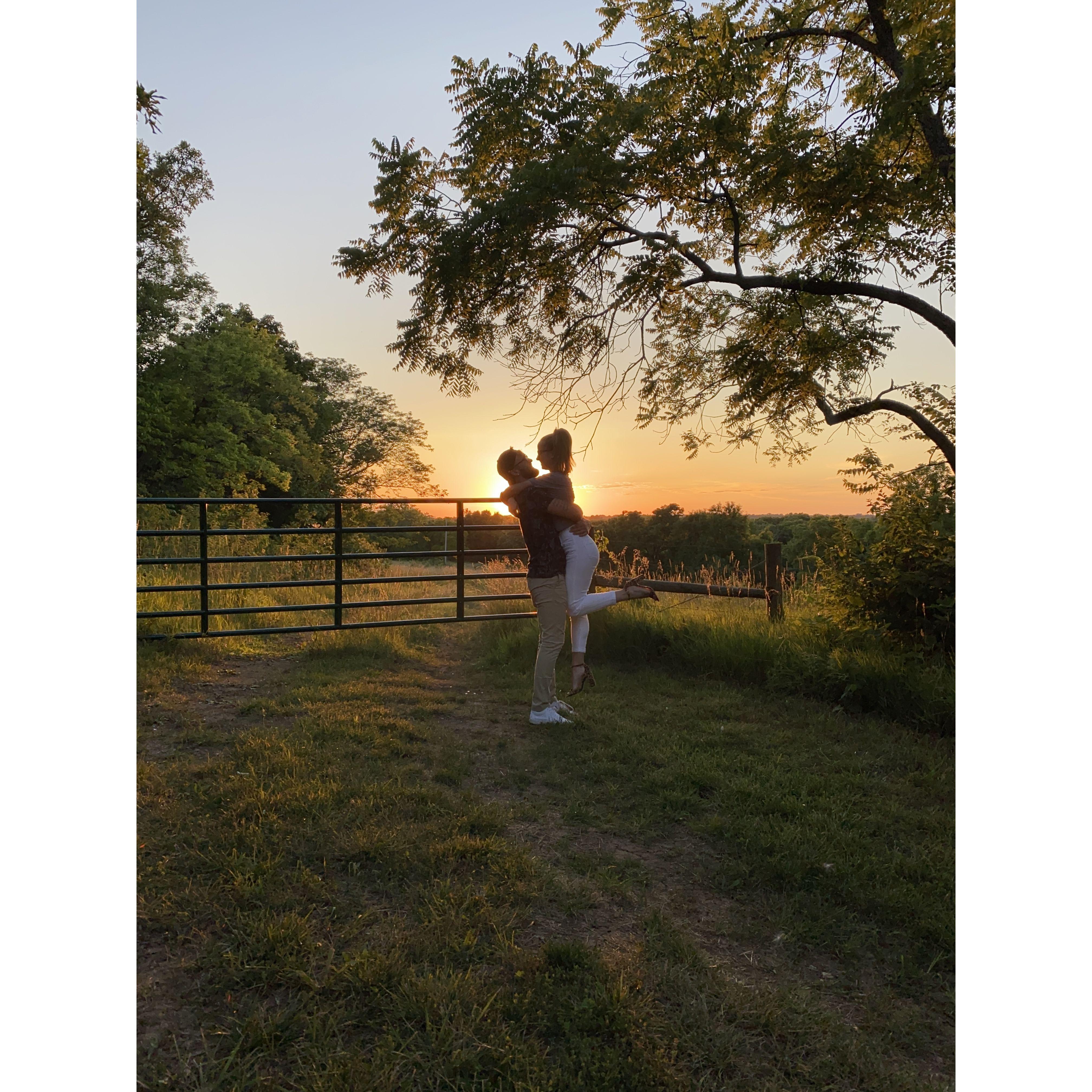 July 12, 2020 - spontaneous sunset photoshoot
