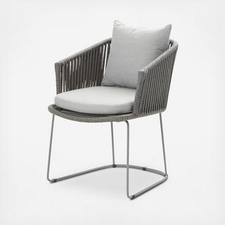 Outdoor Moments Dining Chair Cushion Set