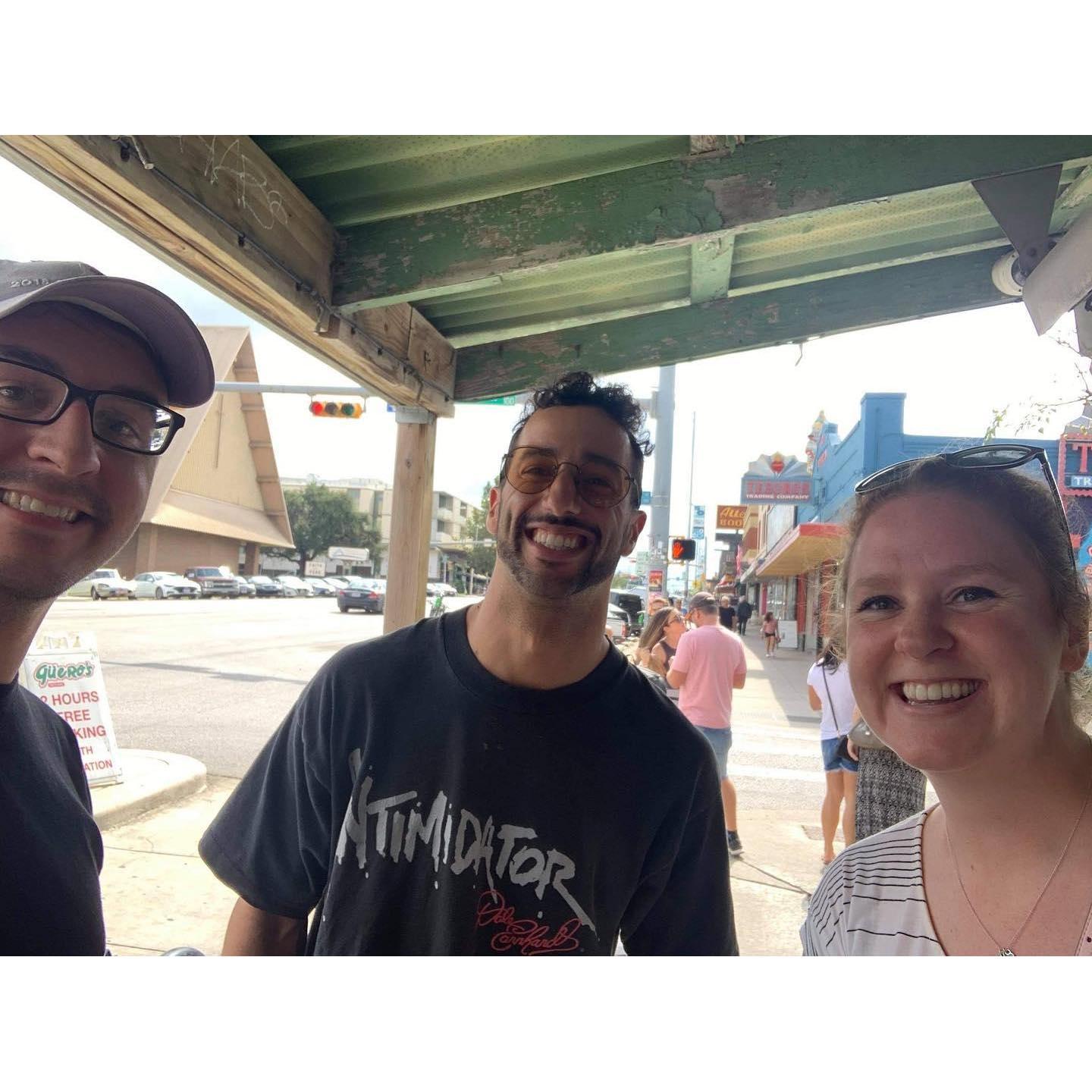 Met a fave F1 driver in Austin, TX!