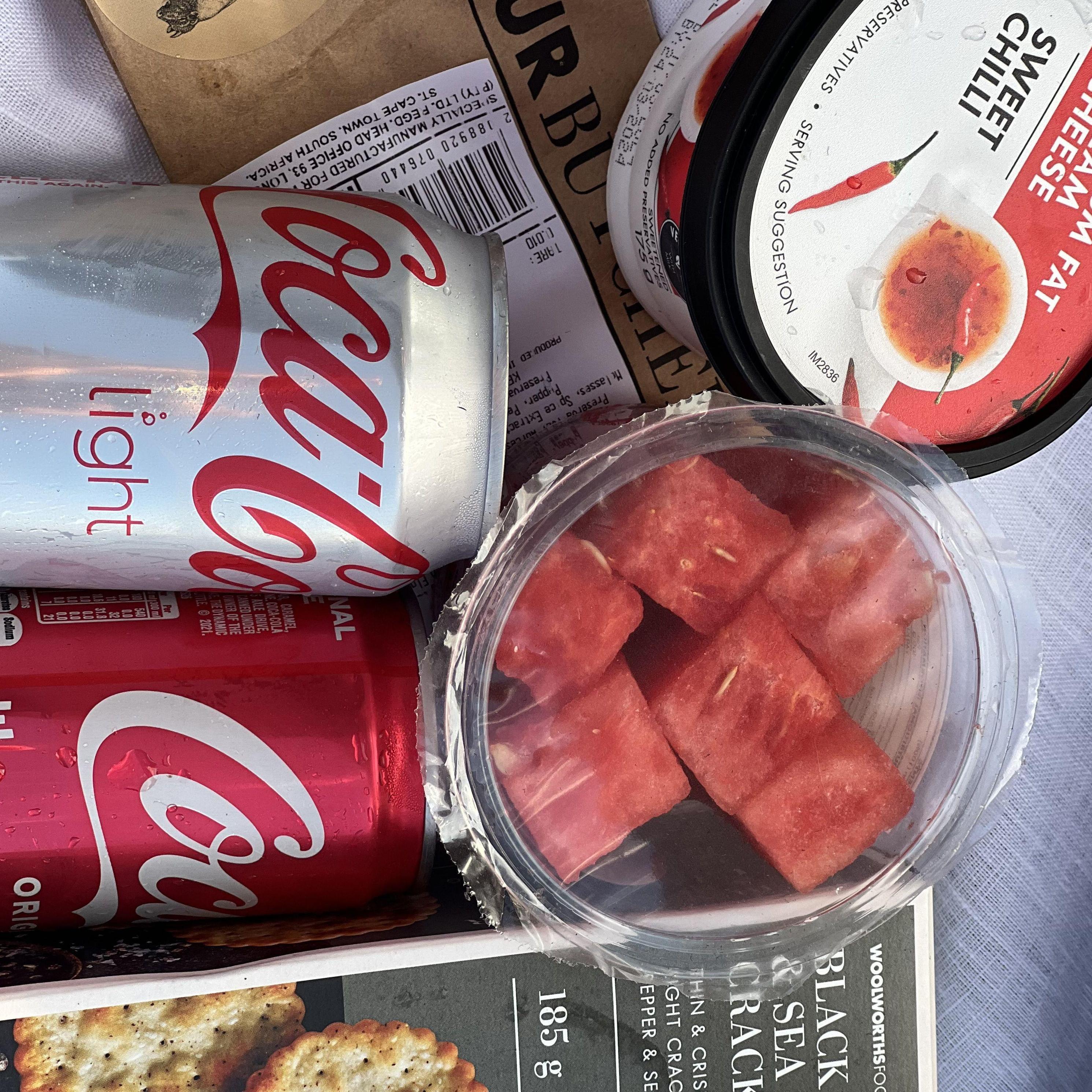 We enjoyed a picnic on top of Signal Hill at sunset. Make sure to pick up all the best snacks from the South African Woolworths! A must try is biltong and Chuckles.