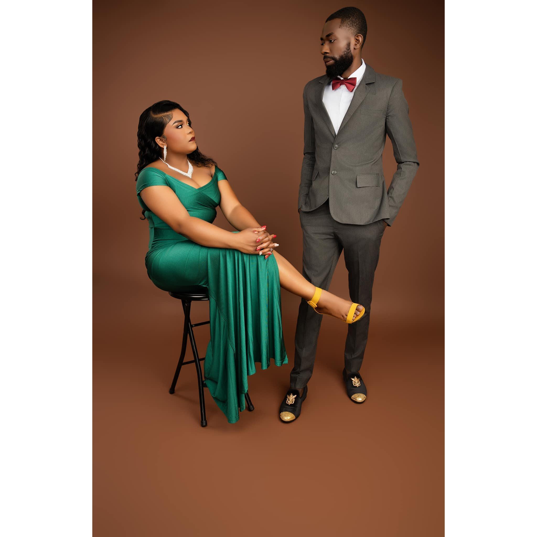 Eyes only for each other.