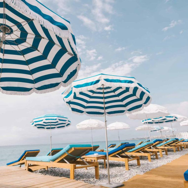 Beach Club in The French Riviera