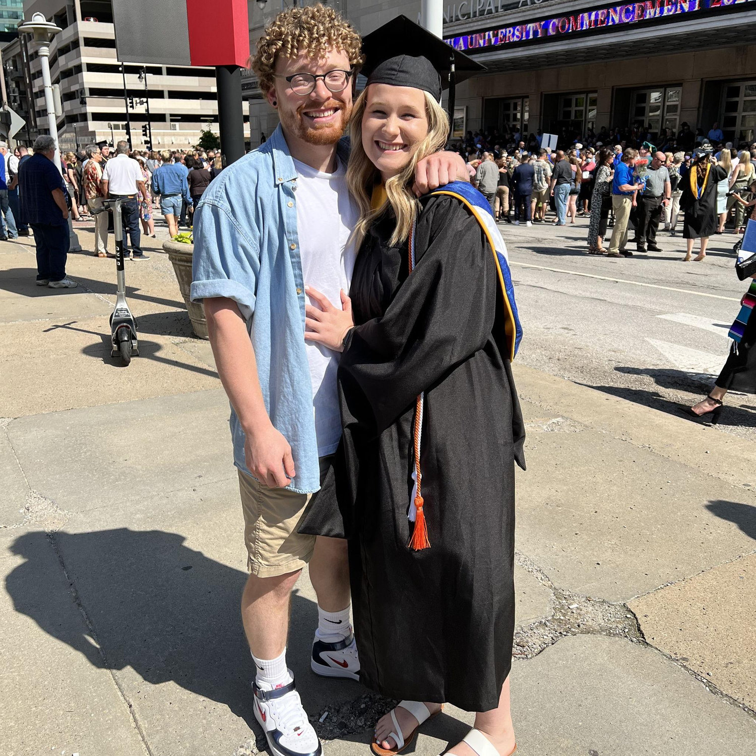We survived grad school!