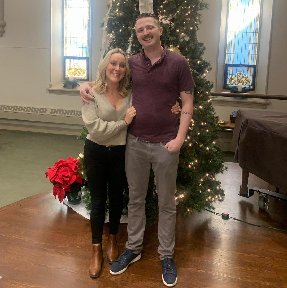 Visiting Phil's hometown during the holidays. December 2020