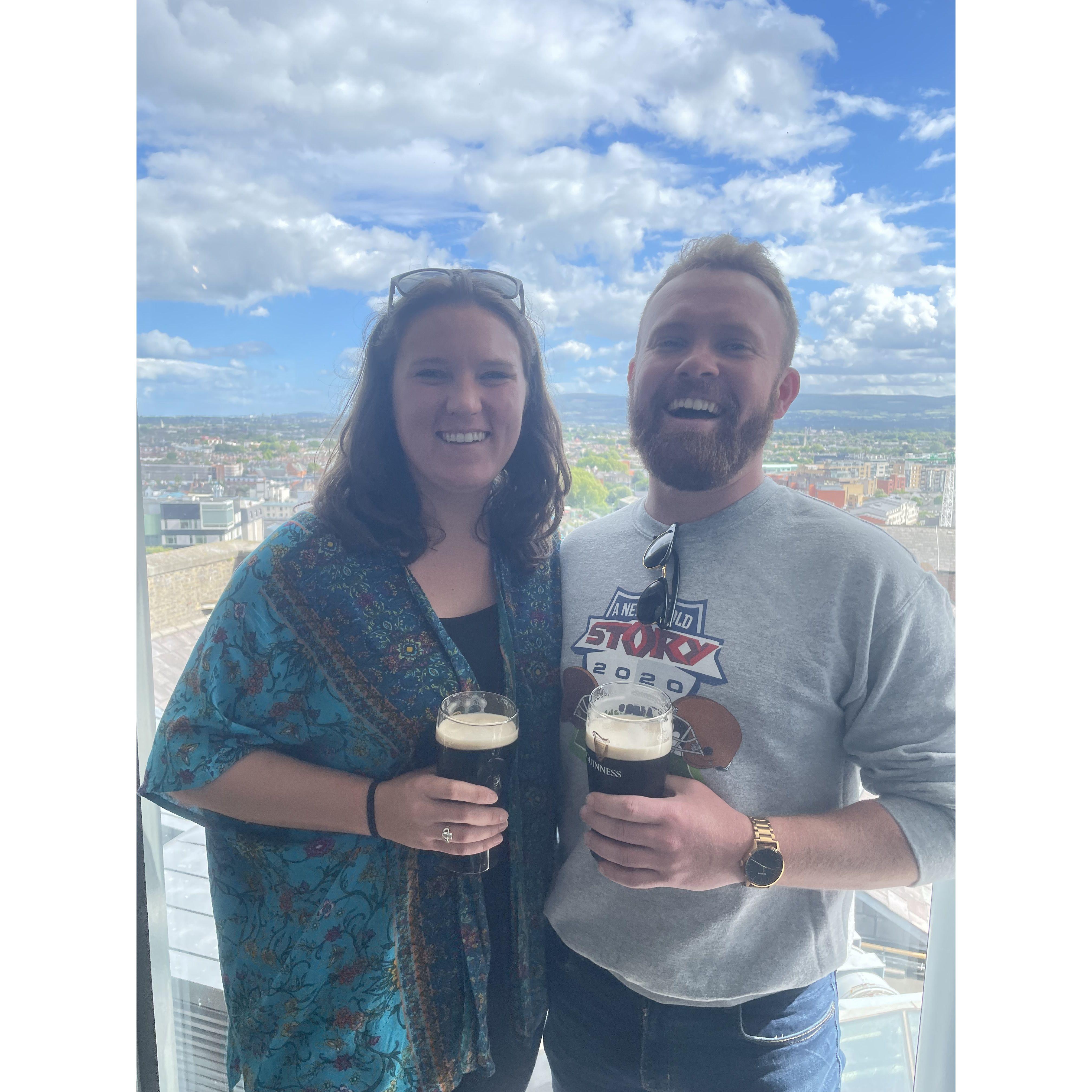 Guinness Brewery in Dublin!