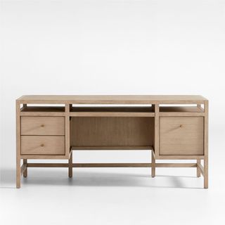 Keane Large Desk with Outlet