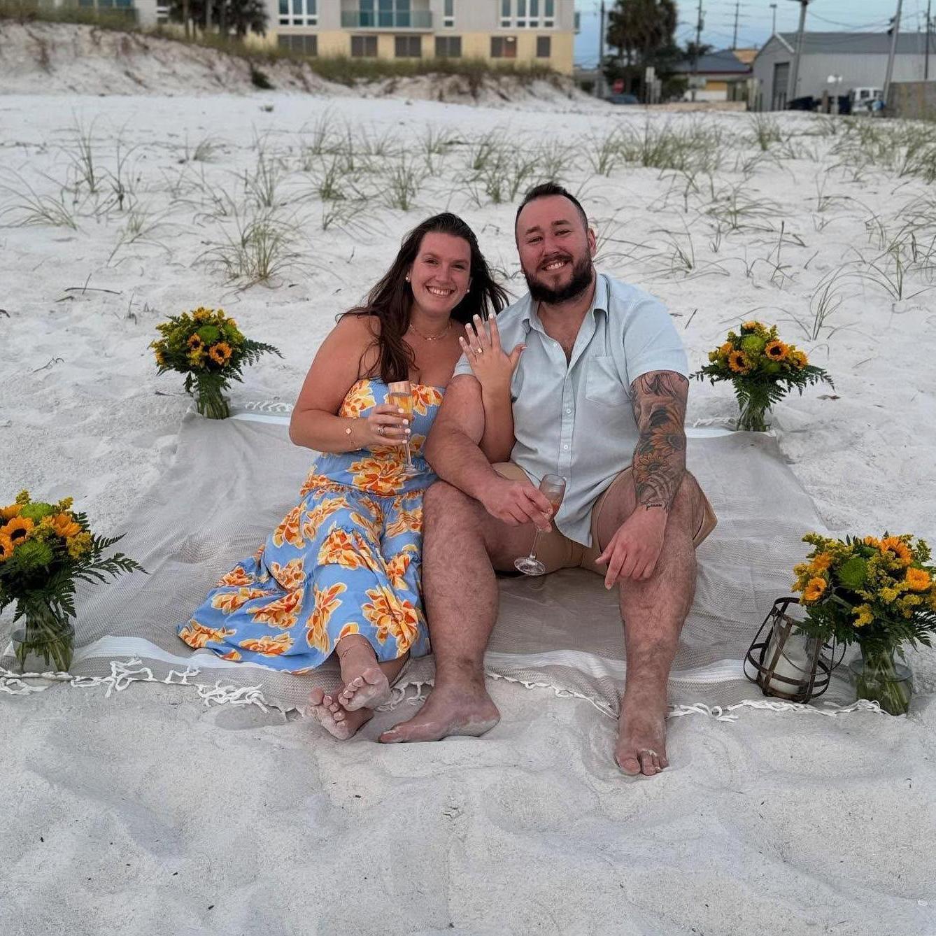 The spot where Devin popped the question! Pure joy! May 2025