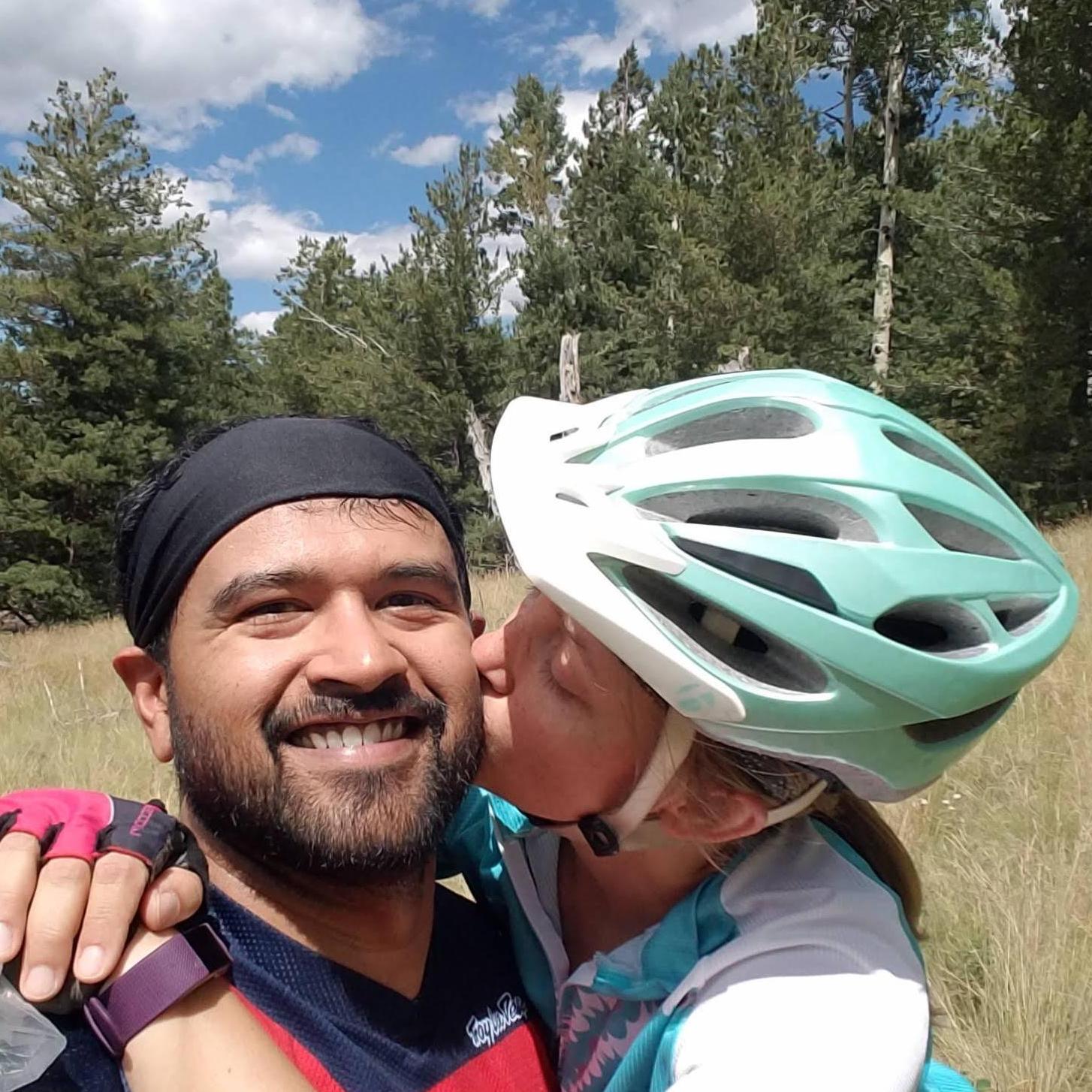 We spent our first summer mountain biking all over the place!