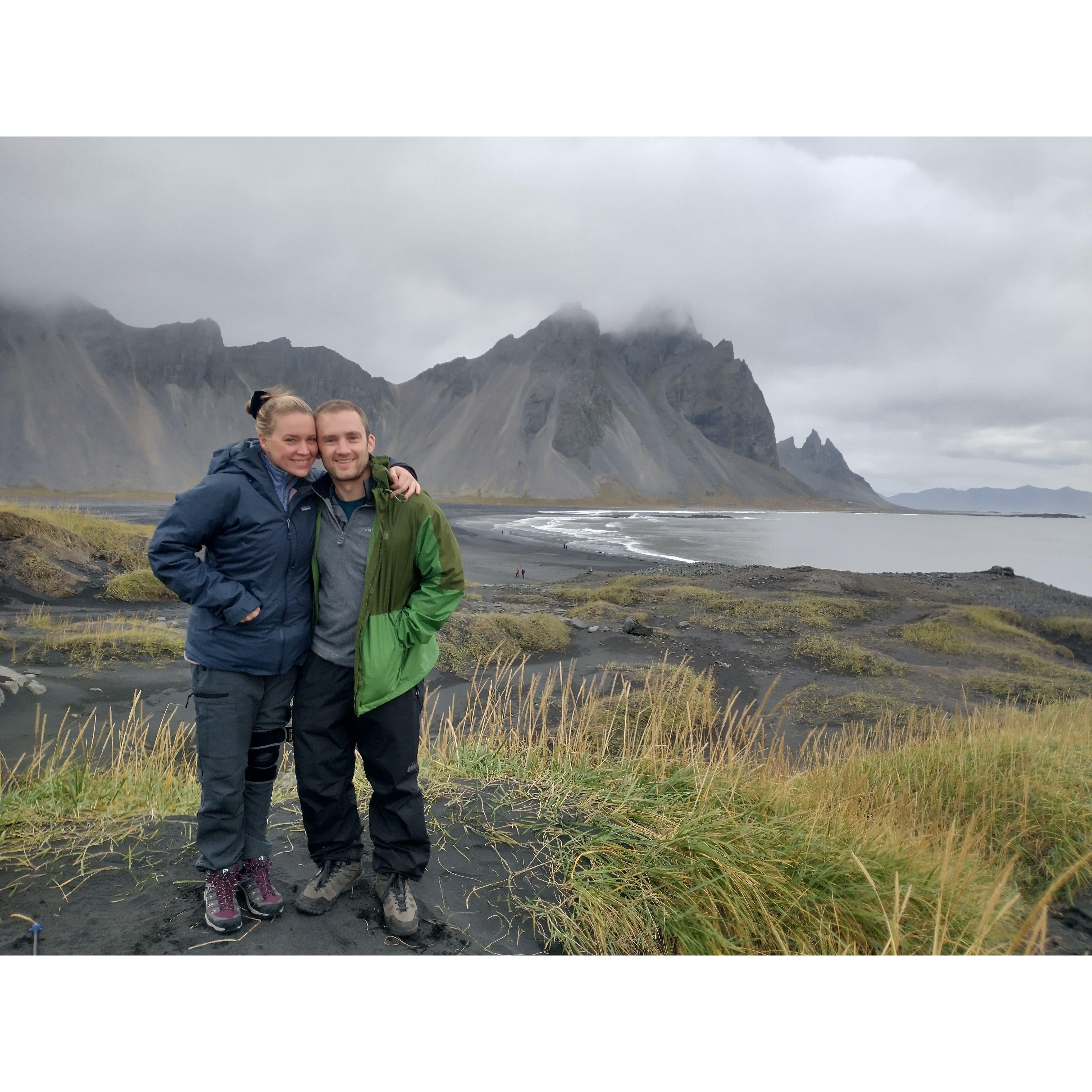 On the set of the Witcher at Vestrahorn