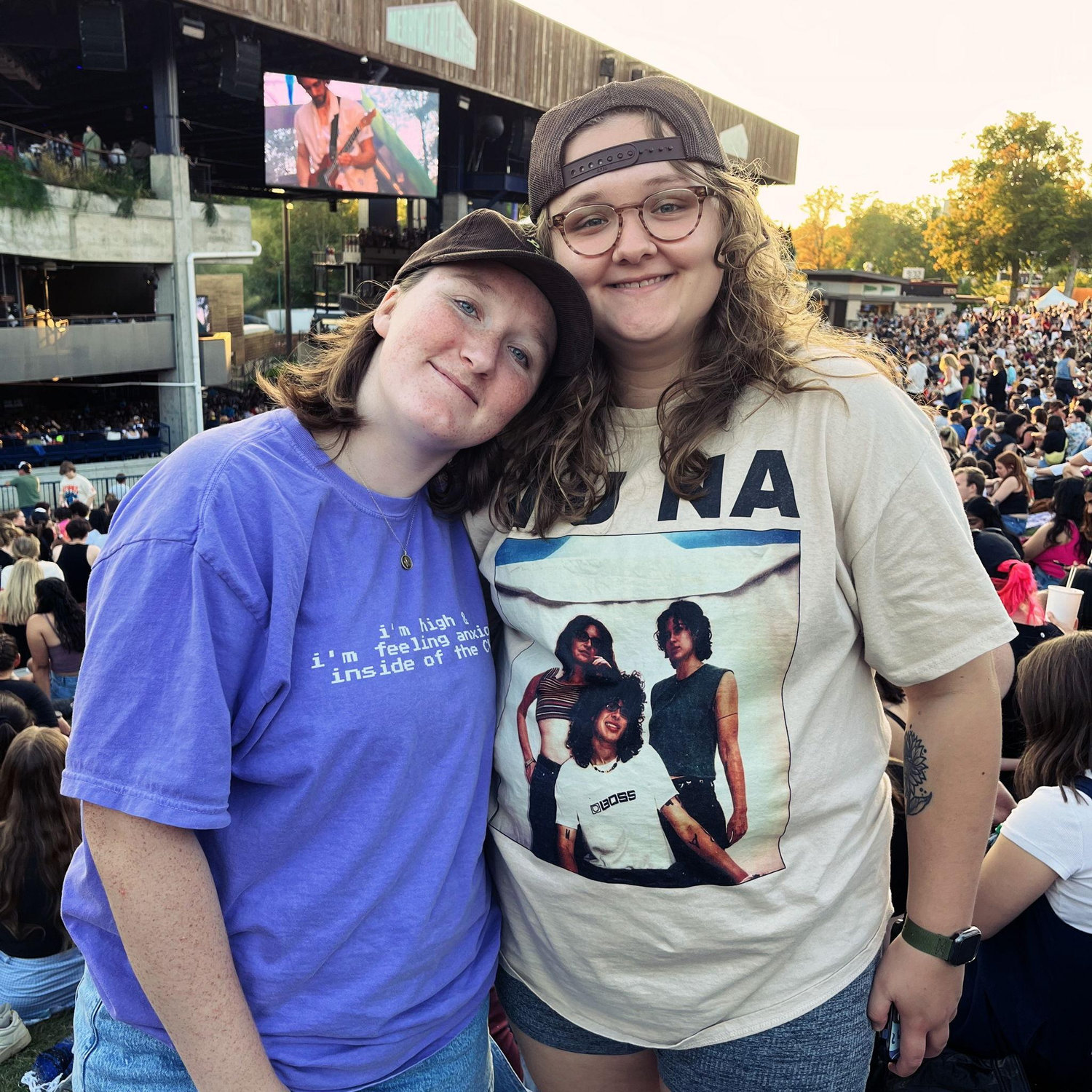 Seeing our favorite band together