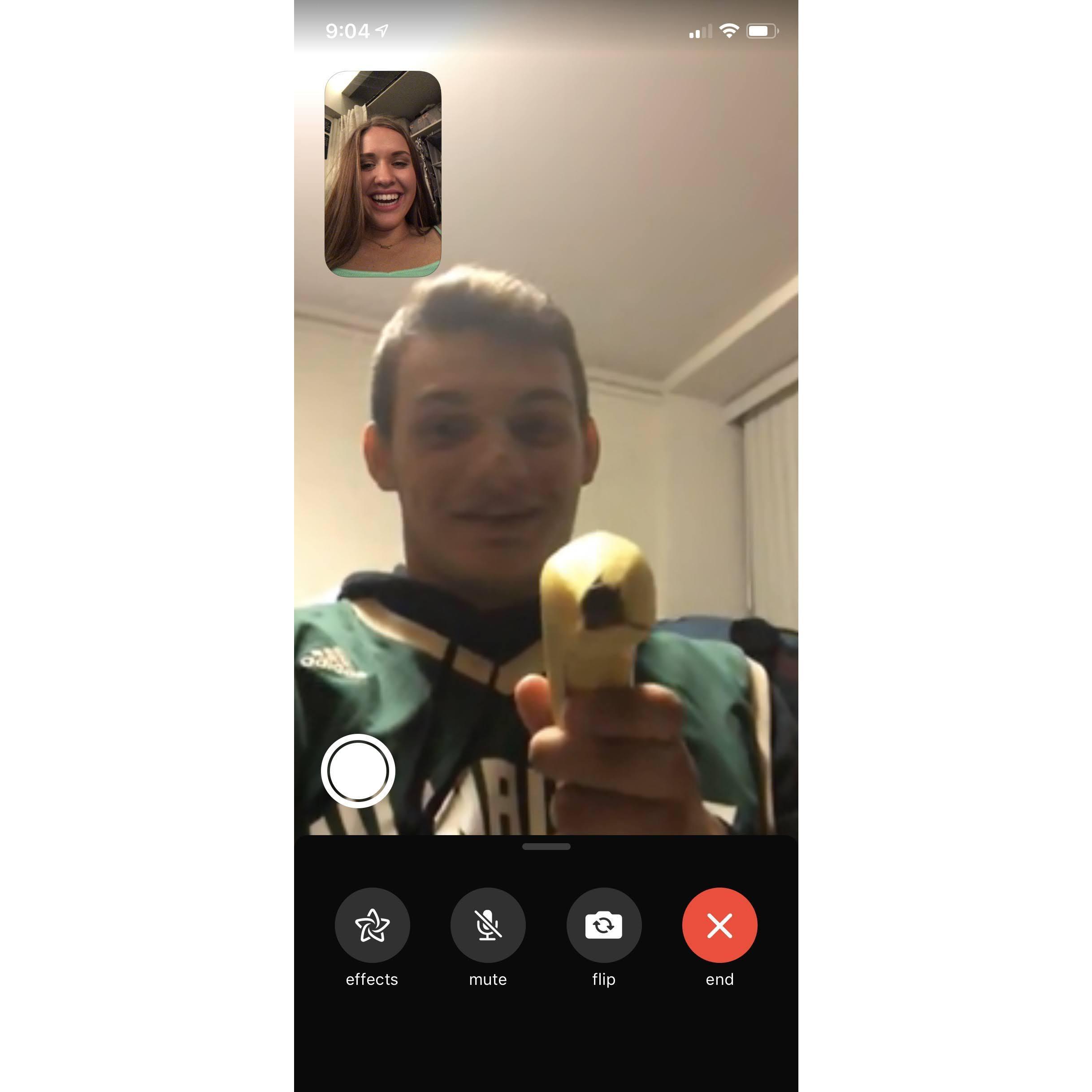 All the long distance facetime calls