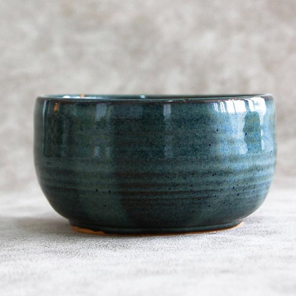 Woo's blue 6" Soup Bowl