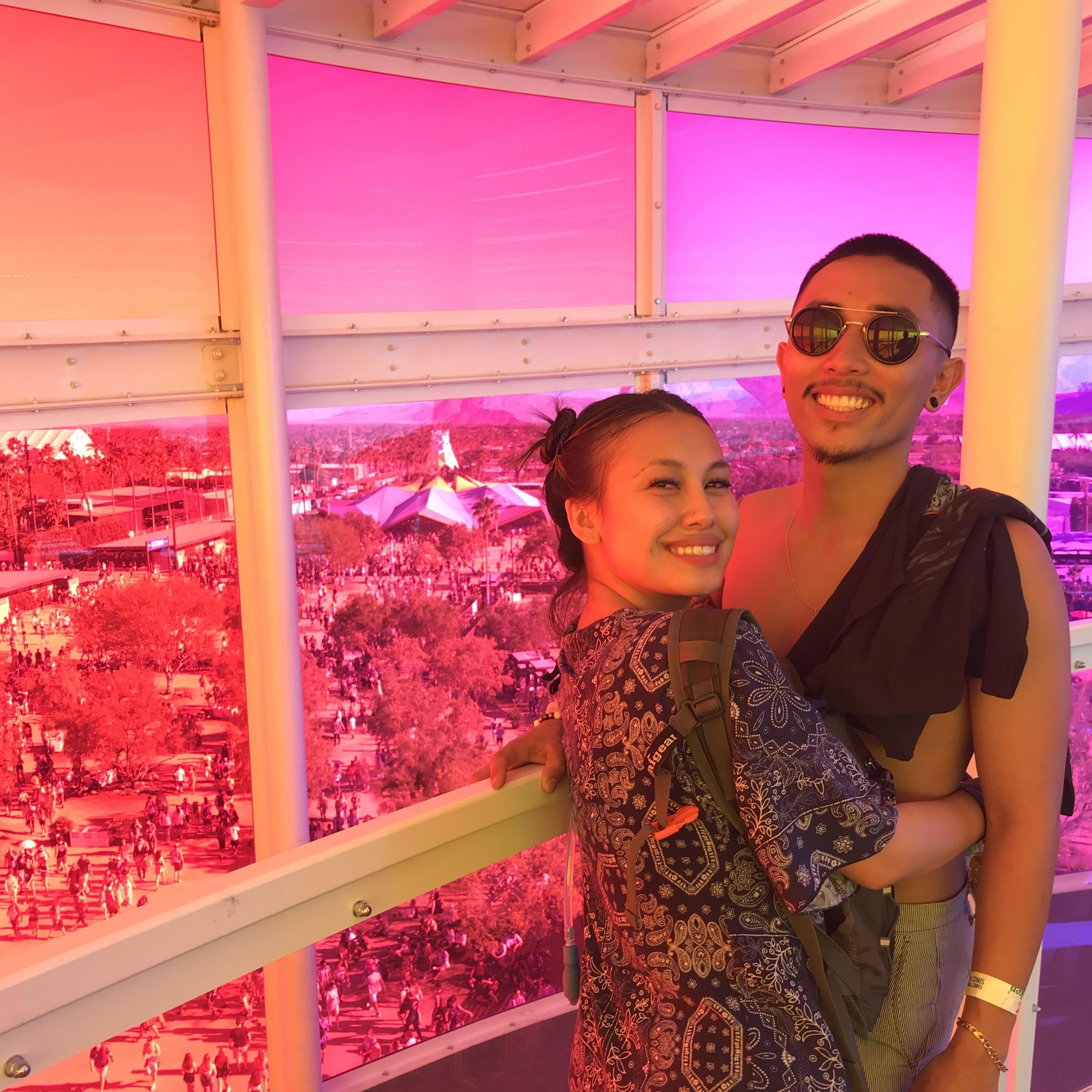 Just 2 best friends tearing up Coachella 2018