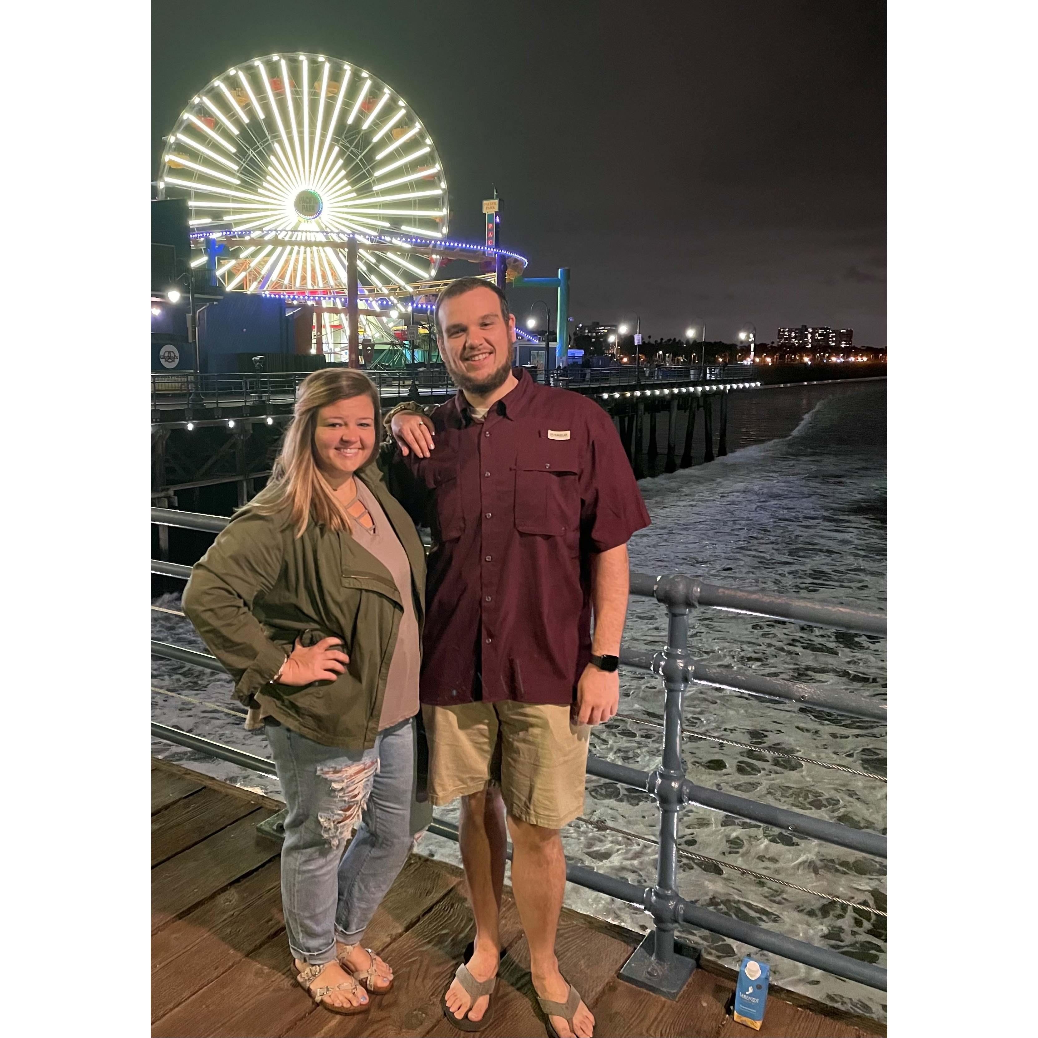 The night we got engaged!