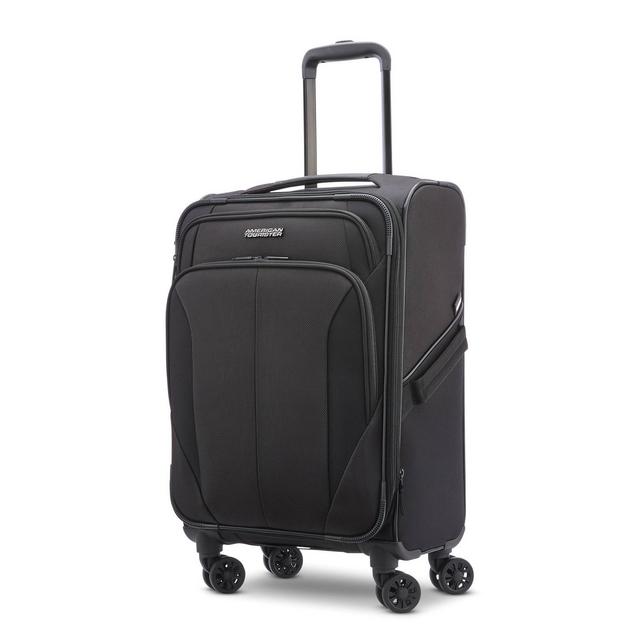 American Tourister Phenom 20" Softside Spinner Suitcase - Black