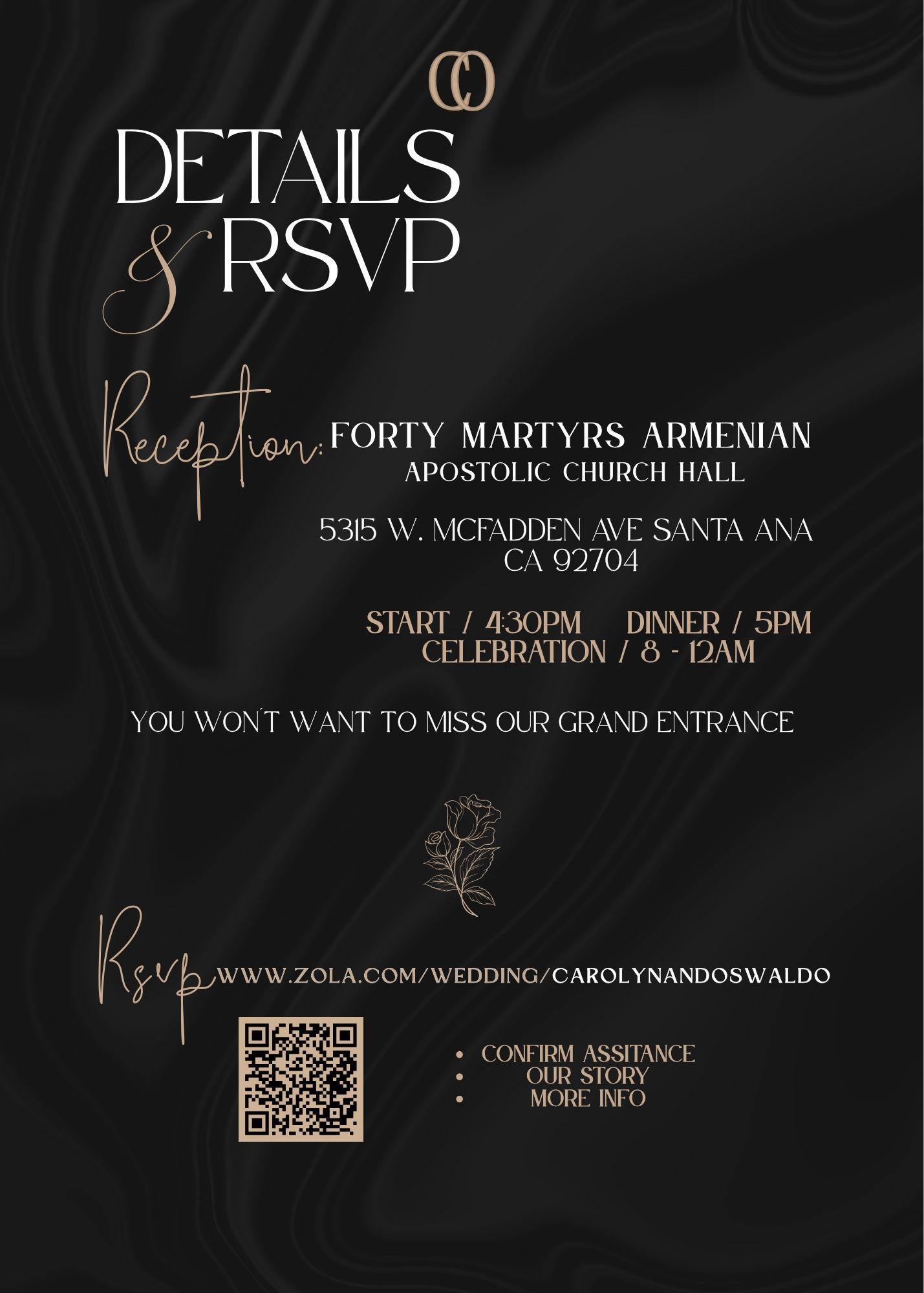 The Wedding Website of Martha Carolyn Lopez and Oswaldo Javier Landeros