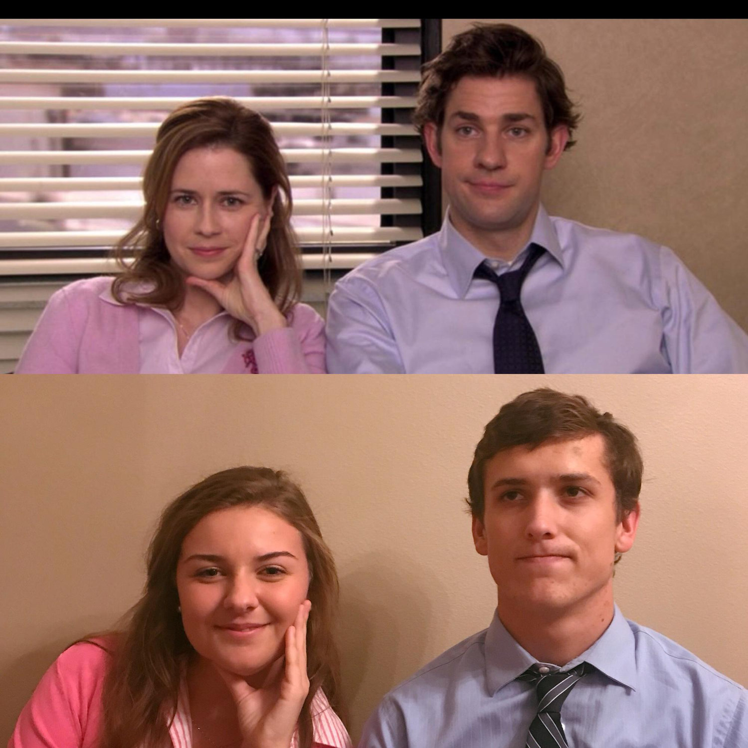 BCM Halloween Party- we decided to recreate our favorite TV couple.