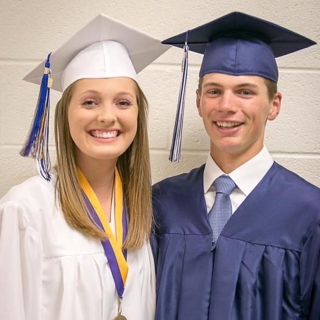 this was taken at our high school graduation, 2016