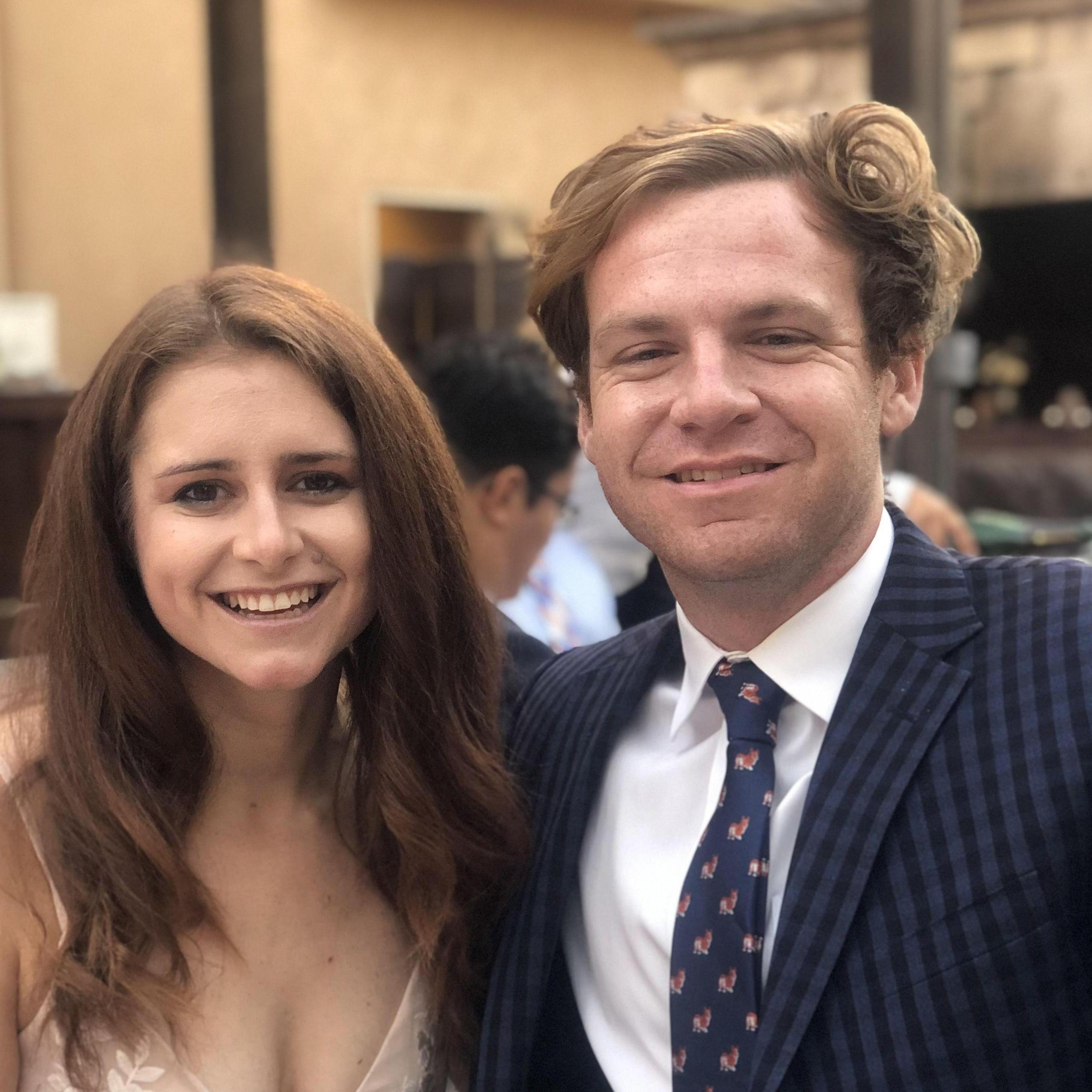 The first wedding we attended together for John and Ksenia!