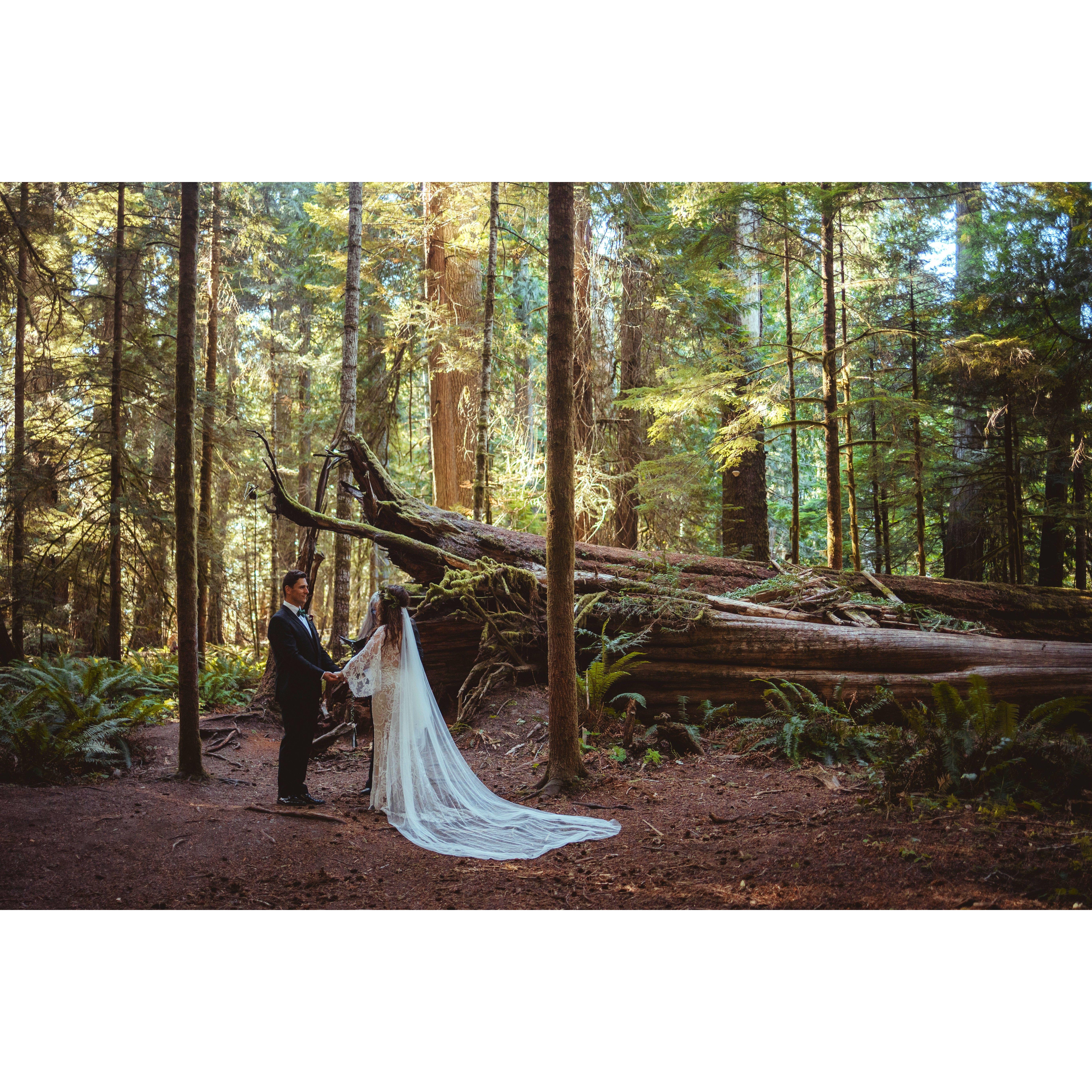 We tied the knot!