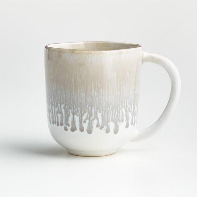 Caspian Grey Reactive Glaze Mug