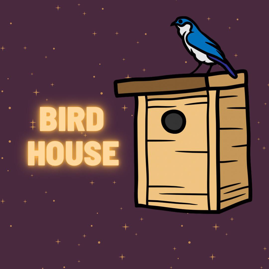 We moved into a vacation rental called “The Bird House” August 15, 2022