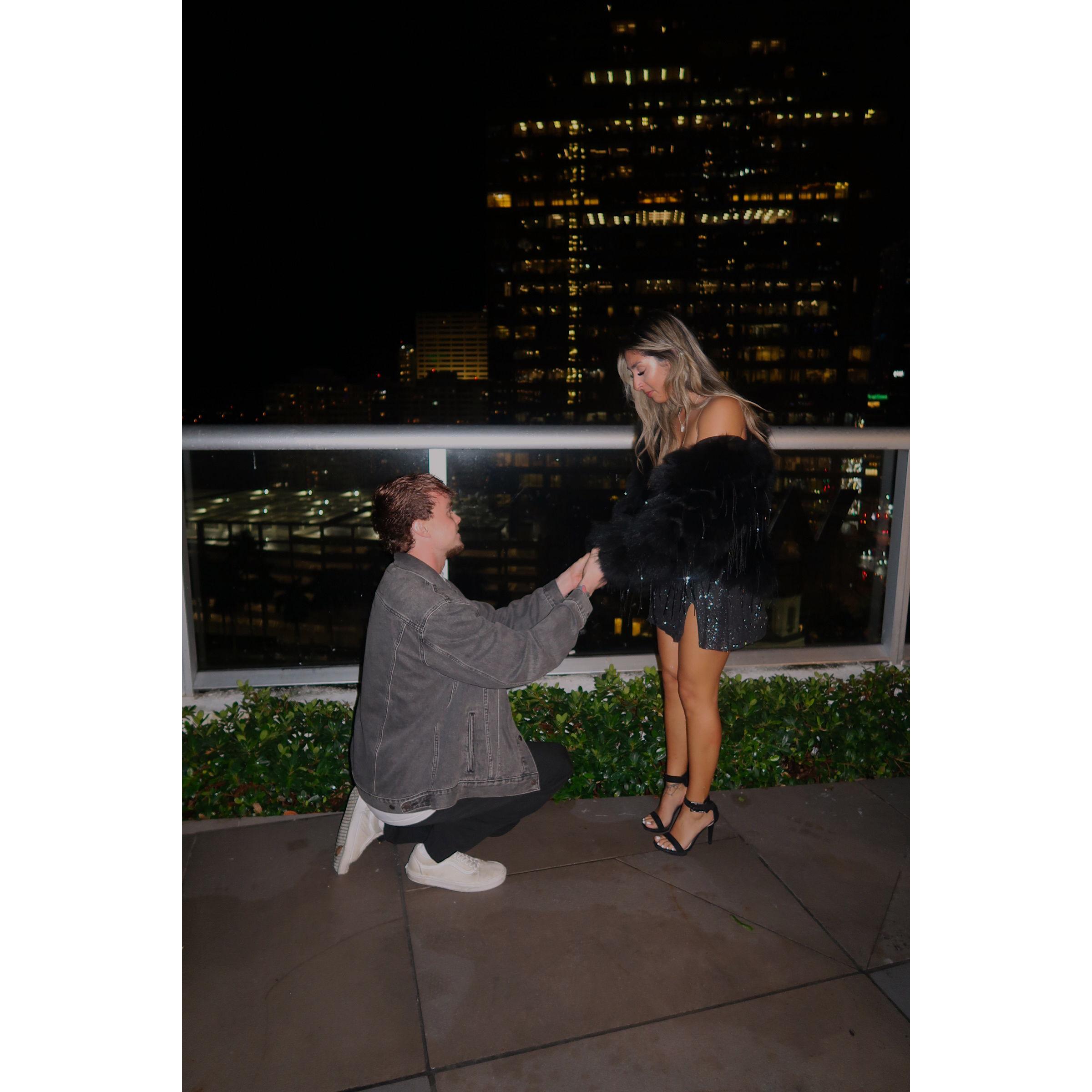 Big night! The proposal!