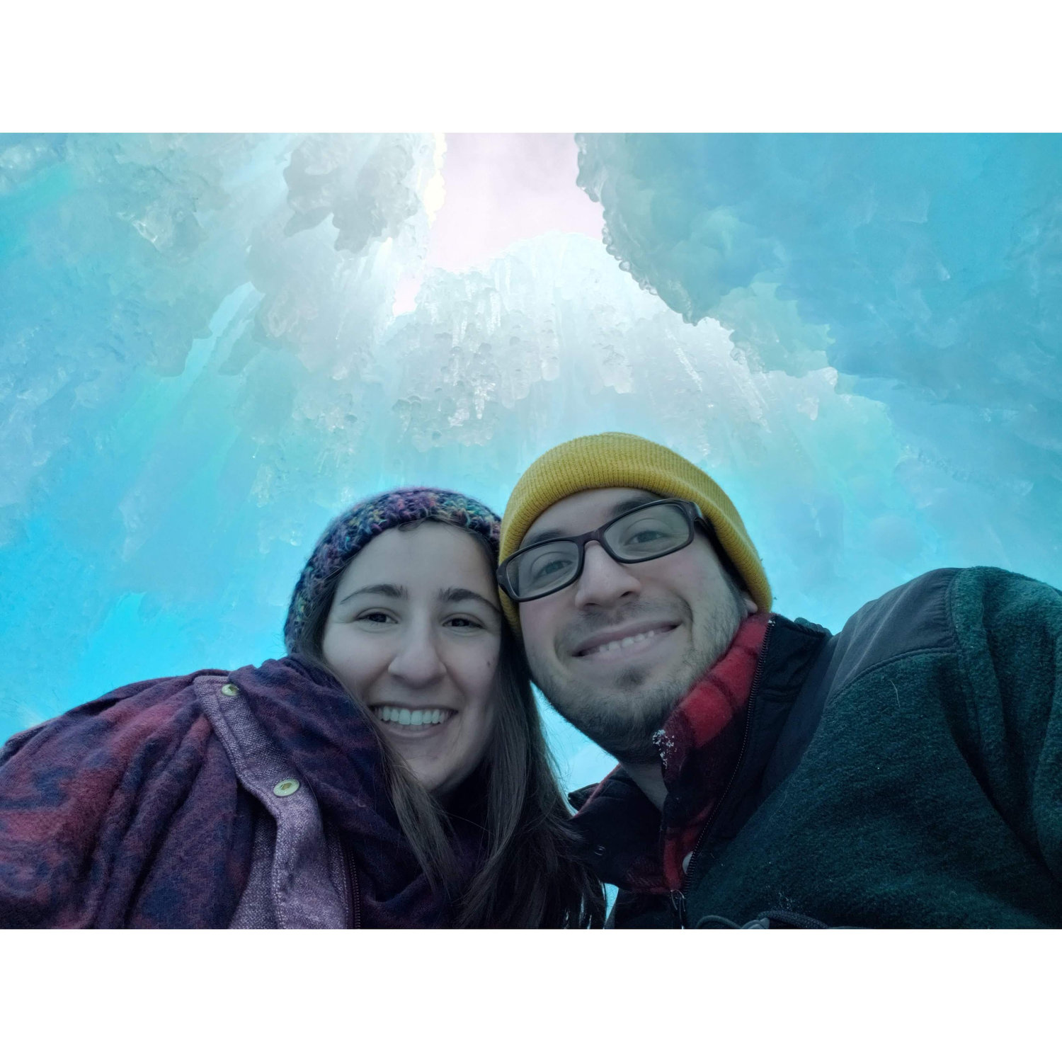 The Dillon Ice Castles in Colorado