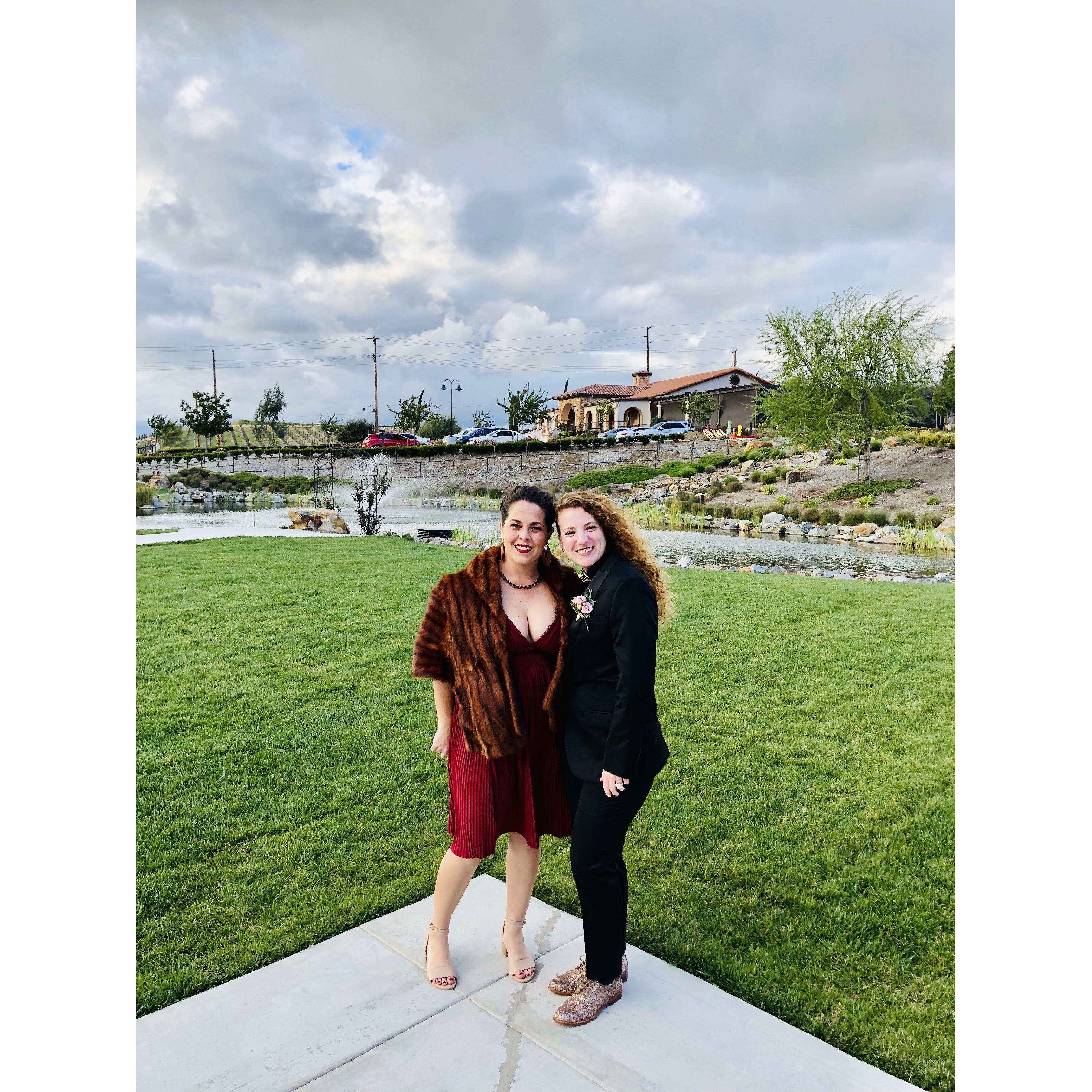 We love any excuse to get dressed up. The Delaney's wedding, Temecula 2019