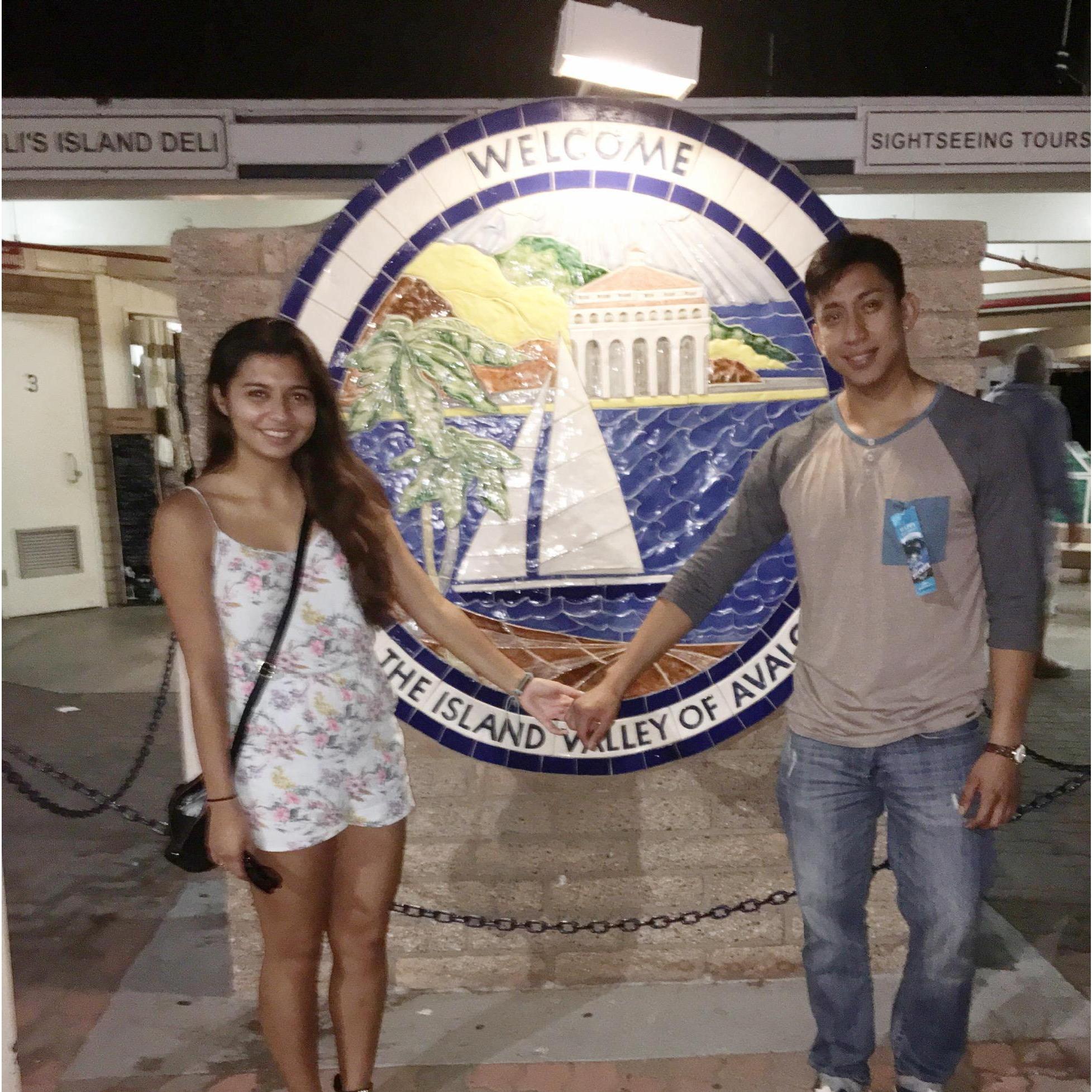 First picture we took as a couple!