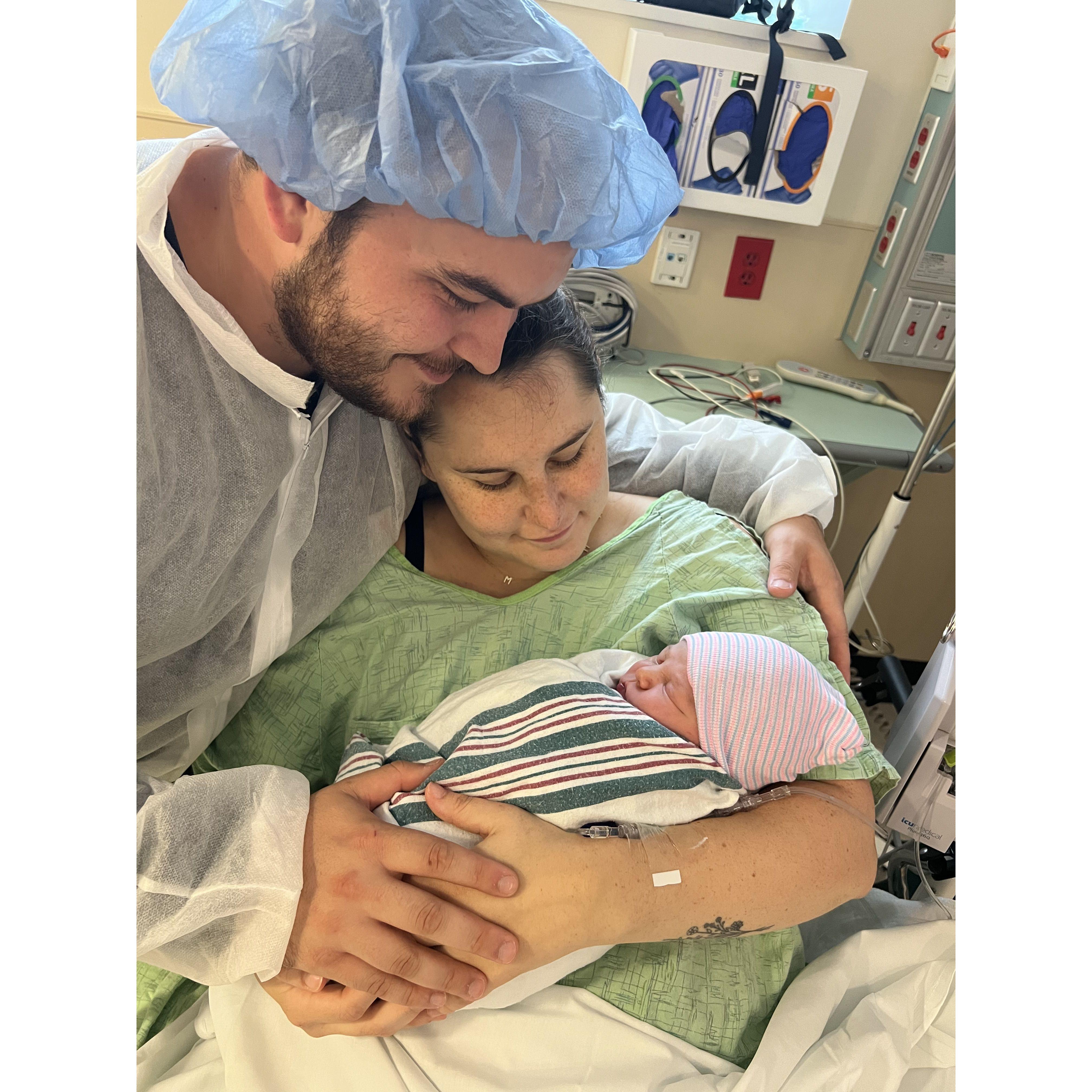 He's here!