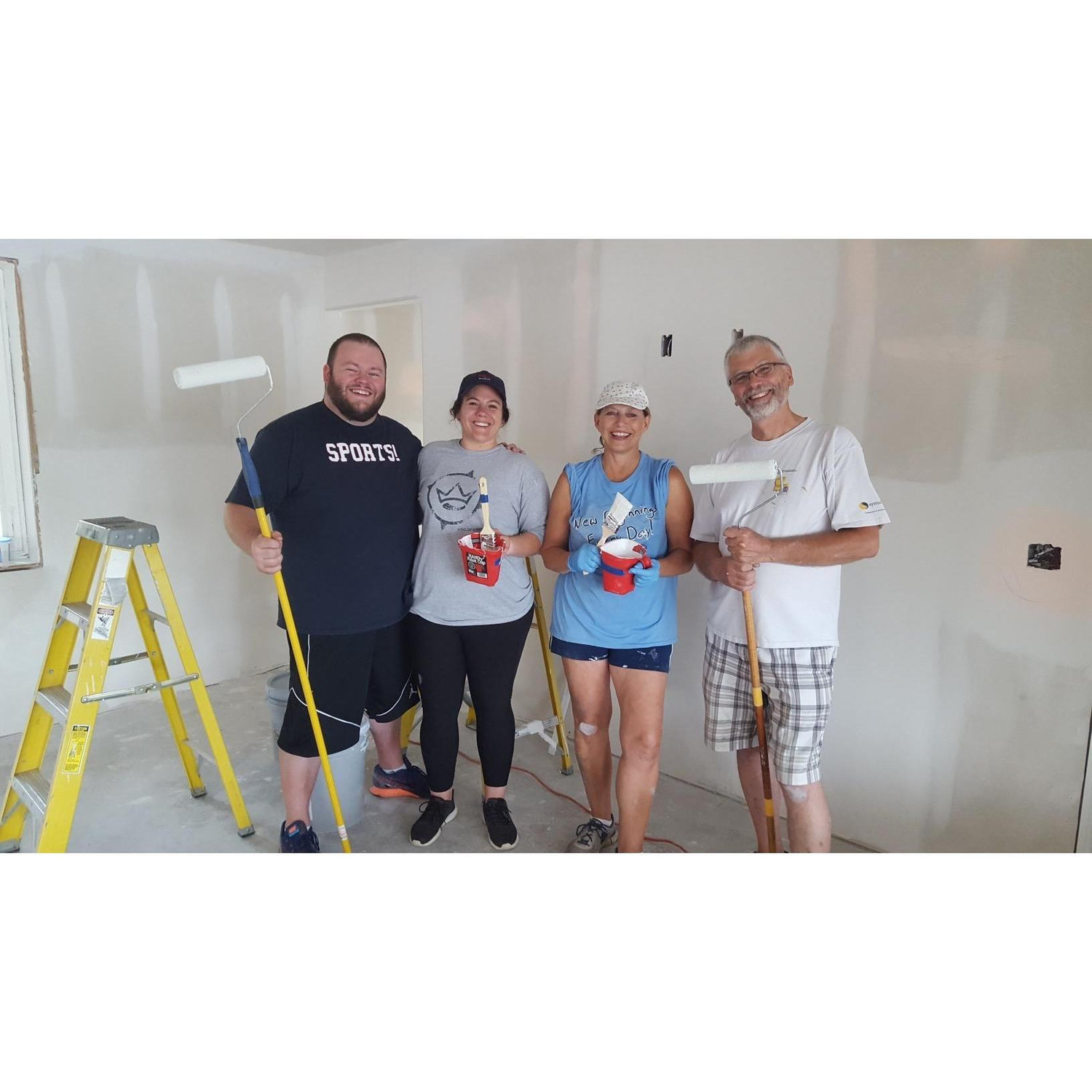 Serving together in Omaha after flooding in 2018 & 2019.