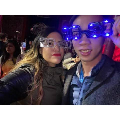 Our relationship began as optometry students...