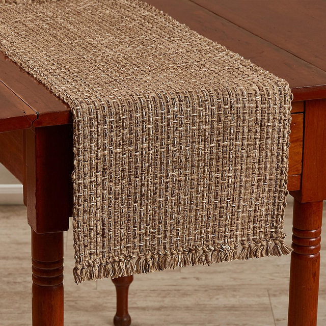 Park Designs Tweed Table Runner - 54''L - Expresso