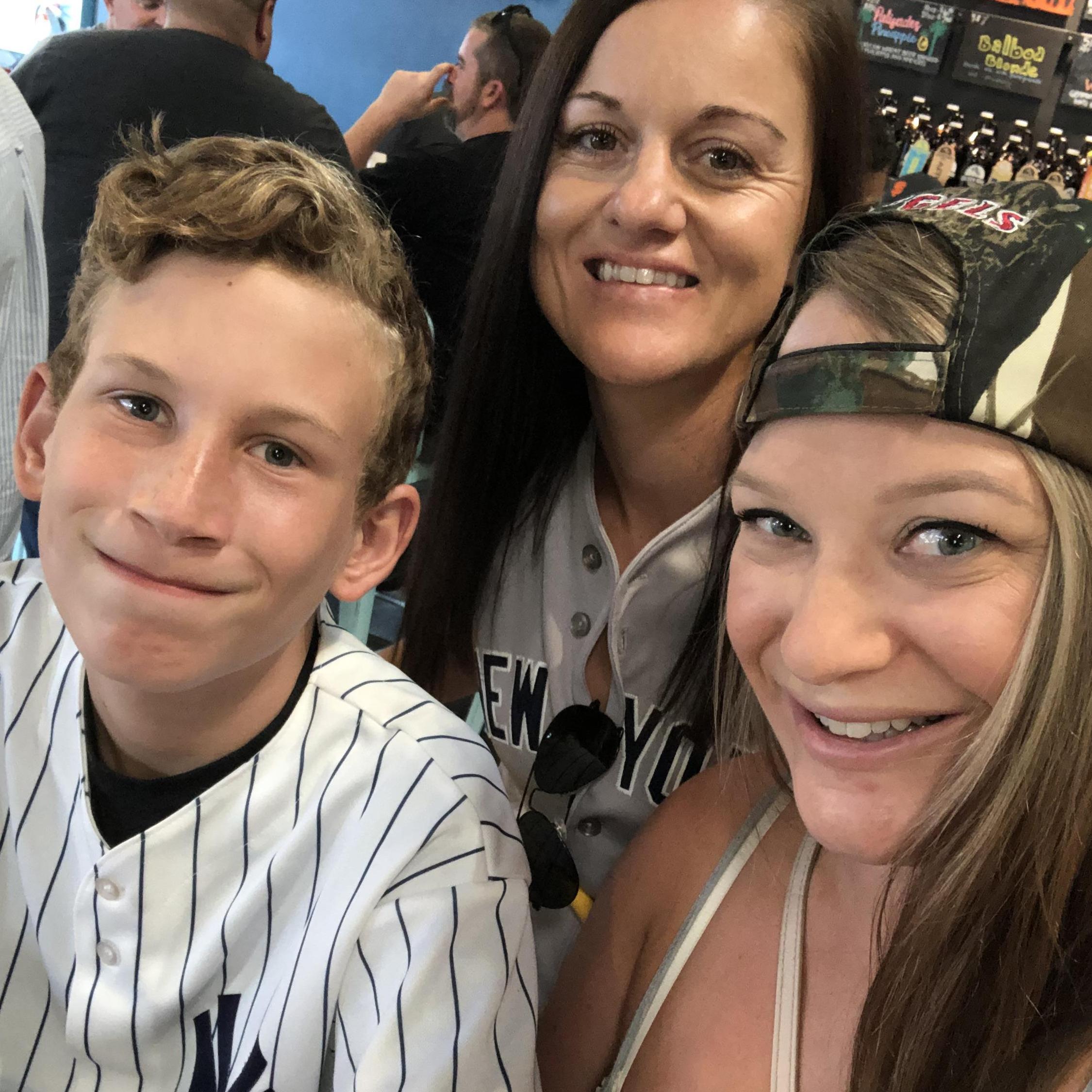 Family Fun at the Yankee / Angels game