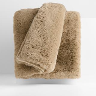 Faux Fur Throw Blanket