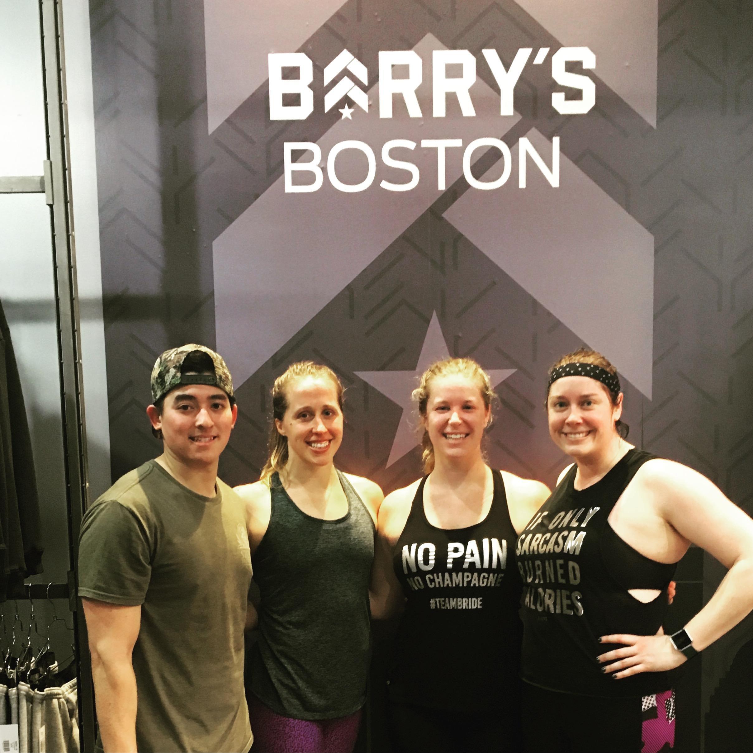 If you need a good sweat while in town - Barry's won't disappoint!